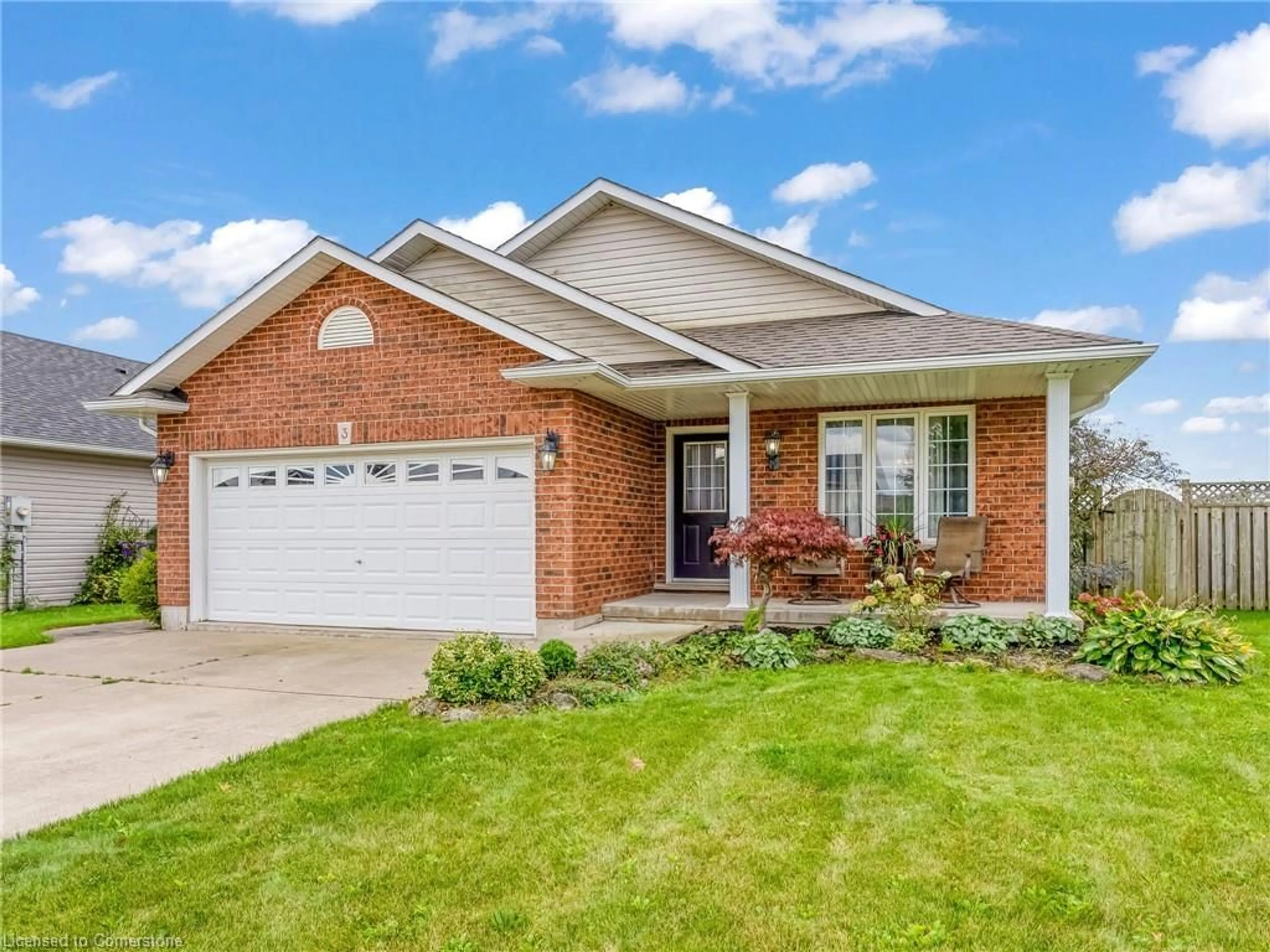 Home with brick exterior material for 3 Helen Dr, Hagersville Ontario N0A 1H0