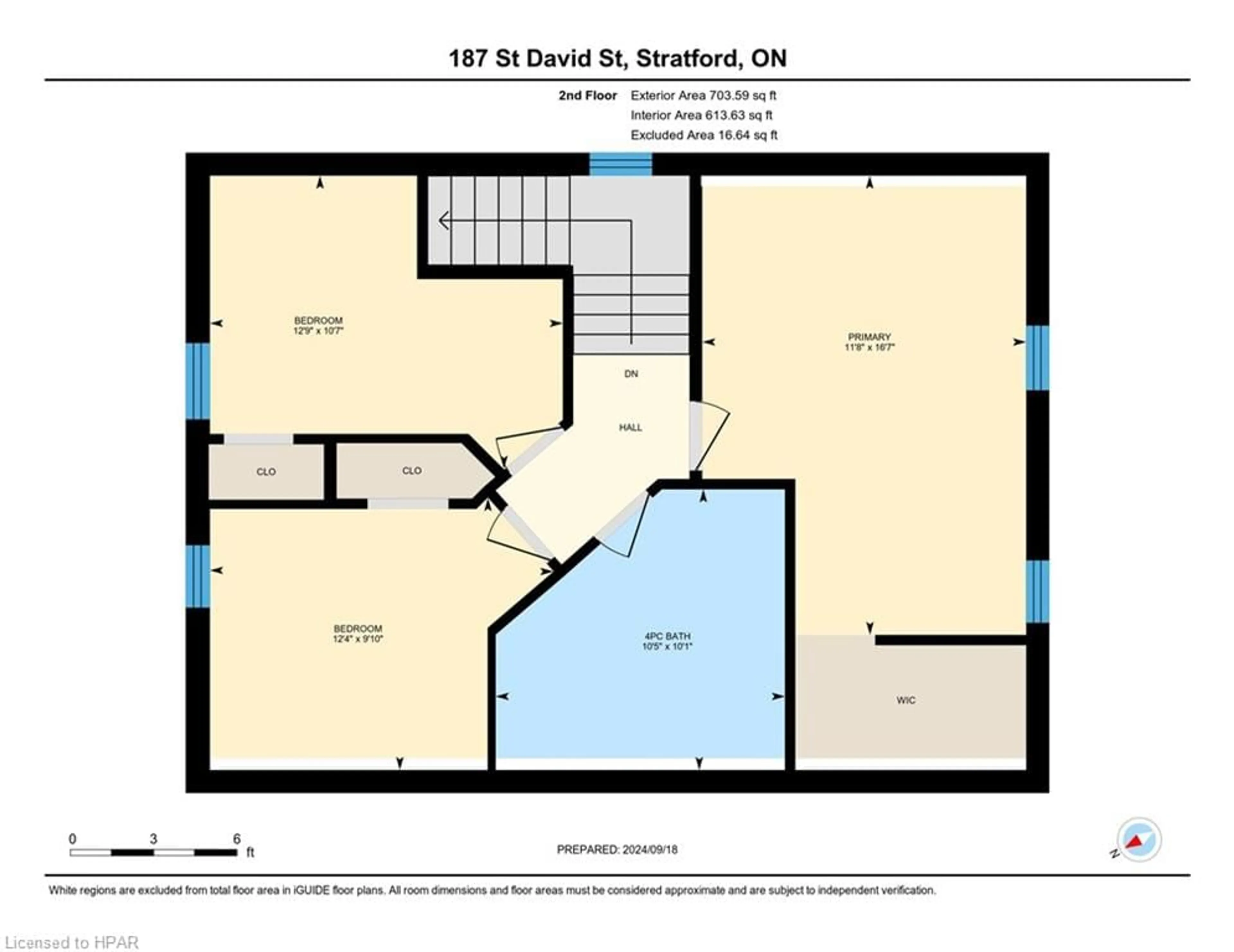 Floor plan for 187 St David St St, Stratford Ontario N5A 1C5