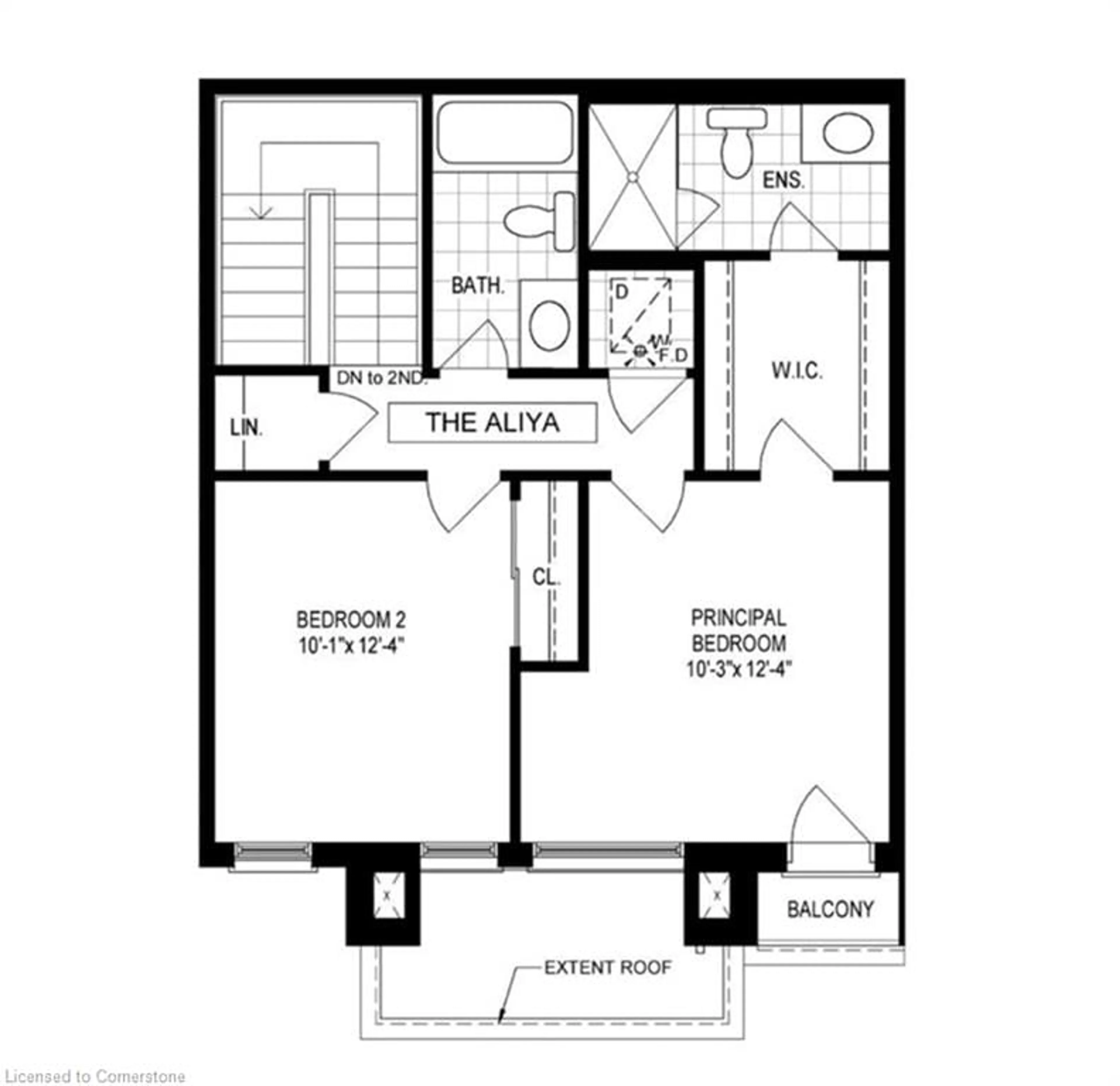 Floor plan for 525 Erinbrook Dr #B039, Kitchener Ontario N2E 3T1