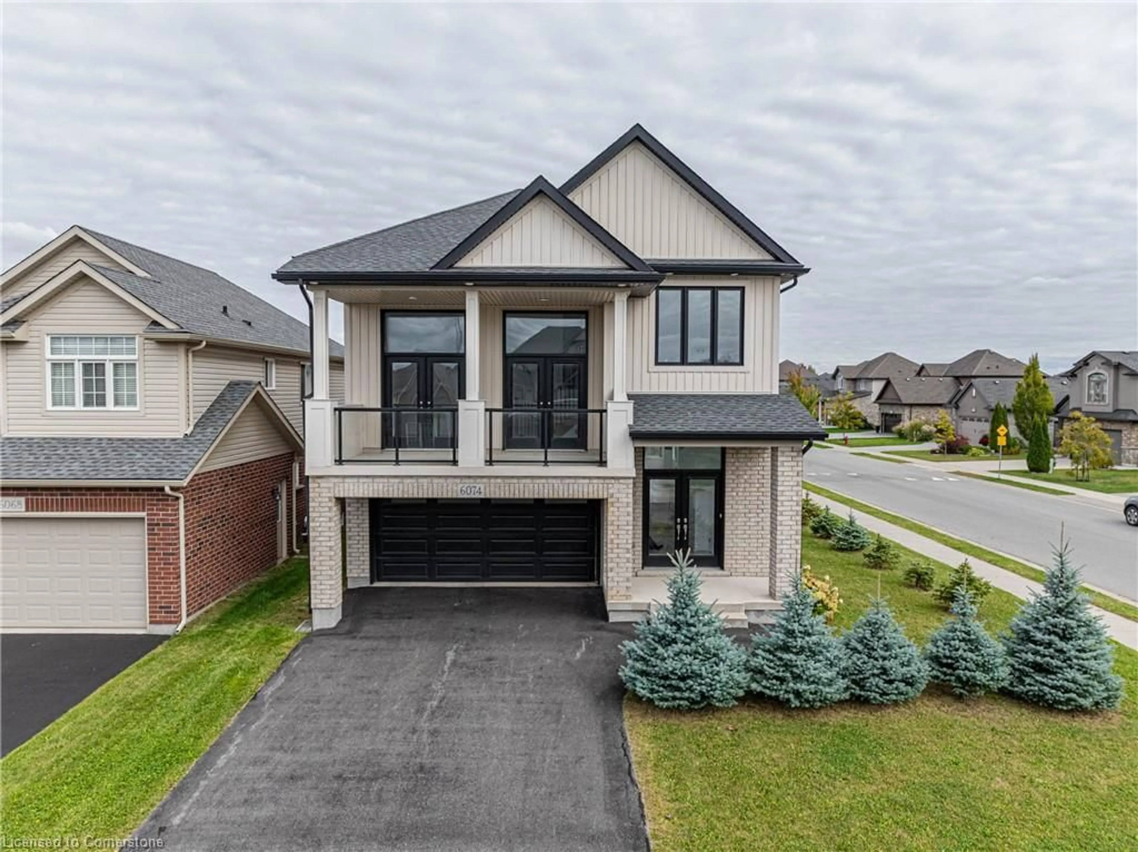 Frontside or backside of a home, the street view for 6074 Pauline Dr, Niagara Falls Ontario L2H 0H9