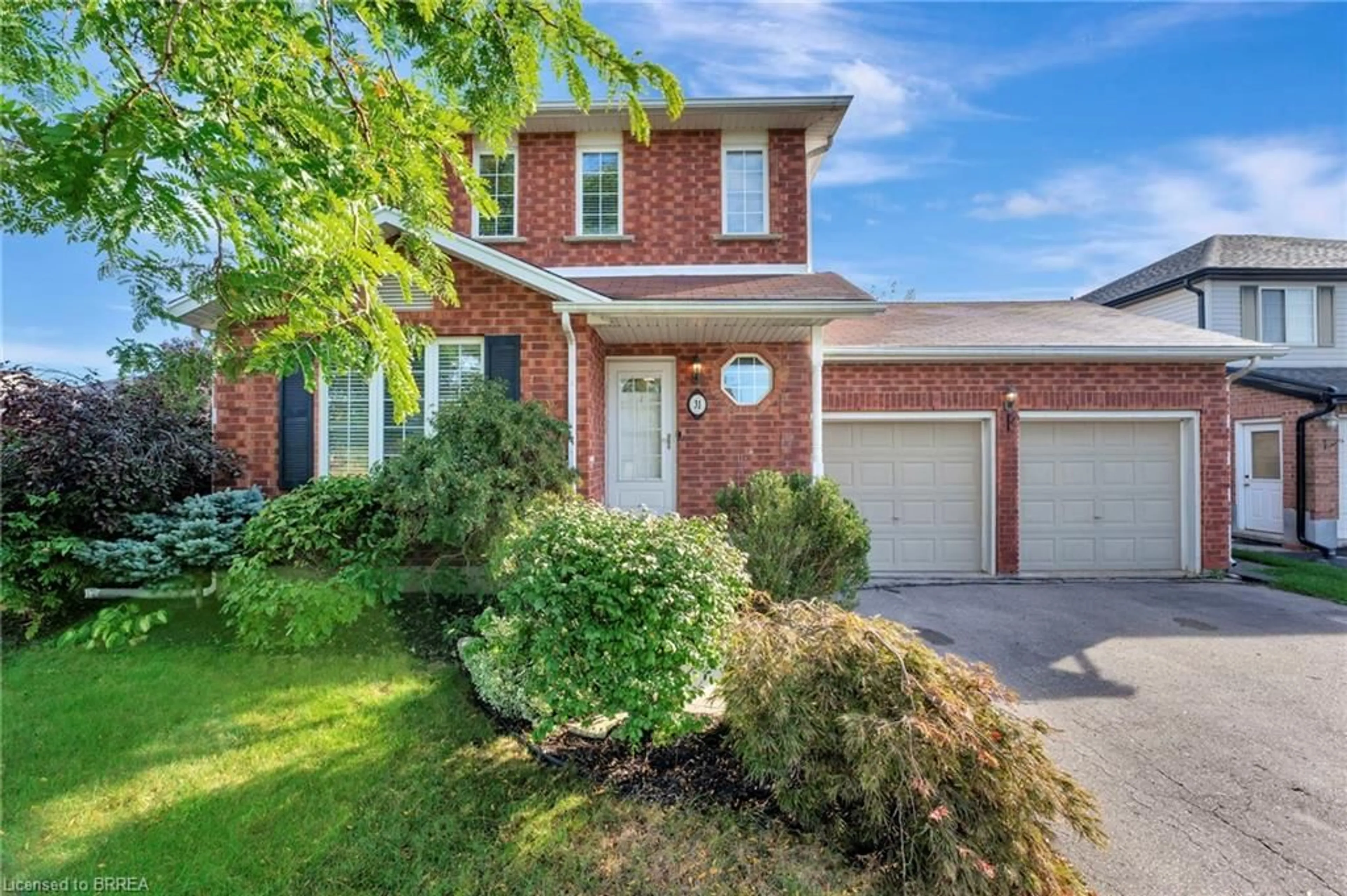 Home with brick exterior material for 31 Beauly Pl, Cambridge Ontario N1S 5A1