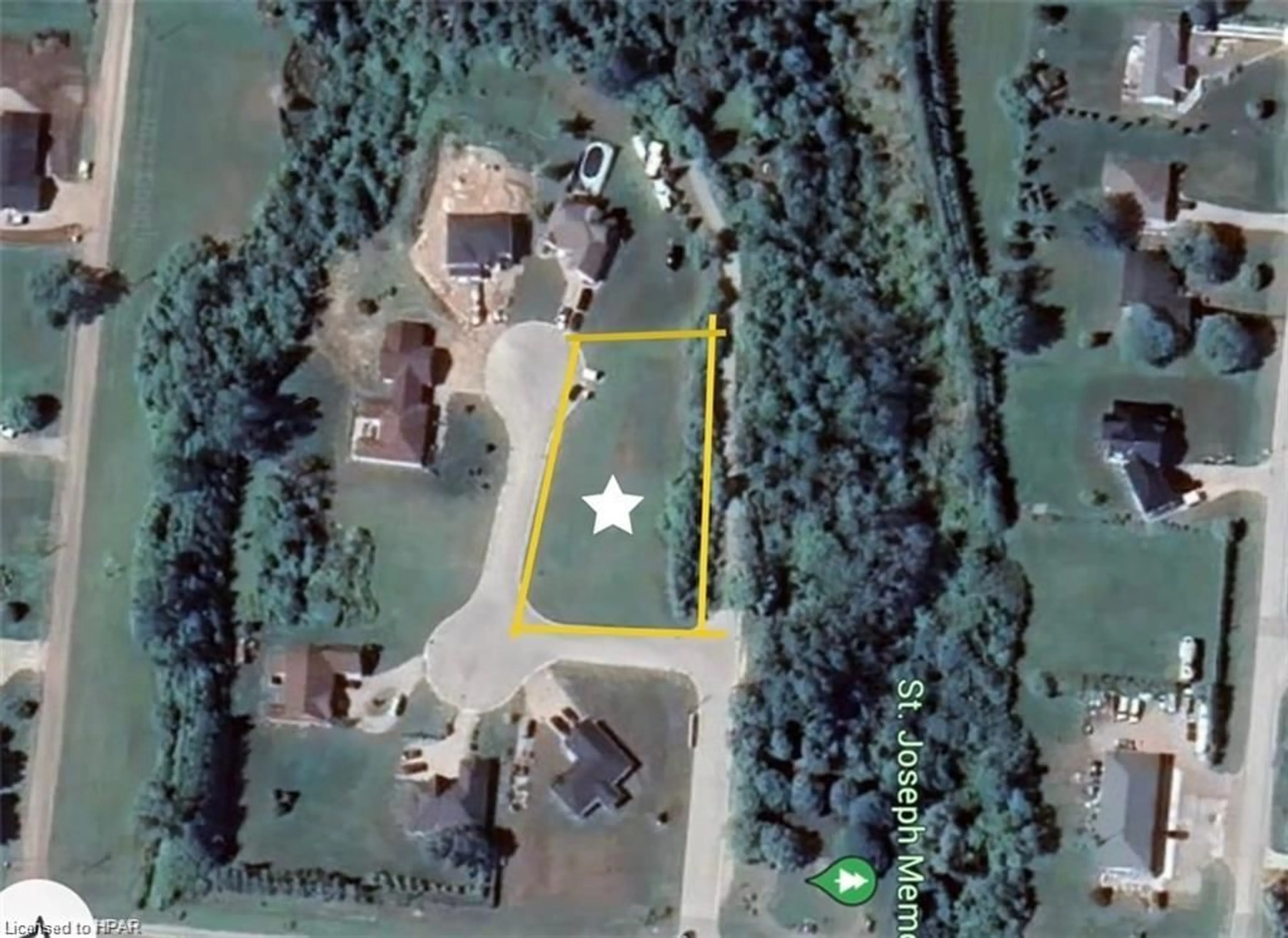 Picture of a map for 41 Cantin Crt, St. Joseph Ontario N0M 2T0