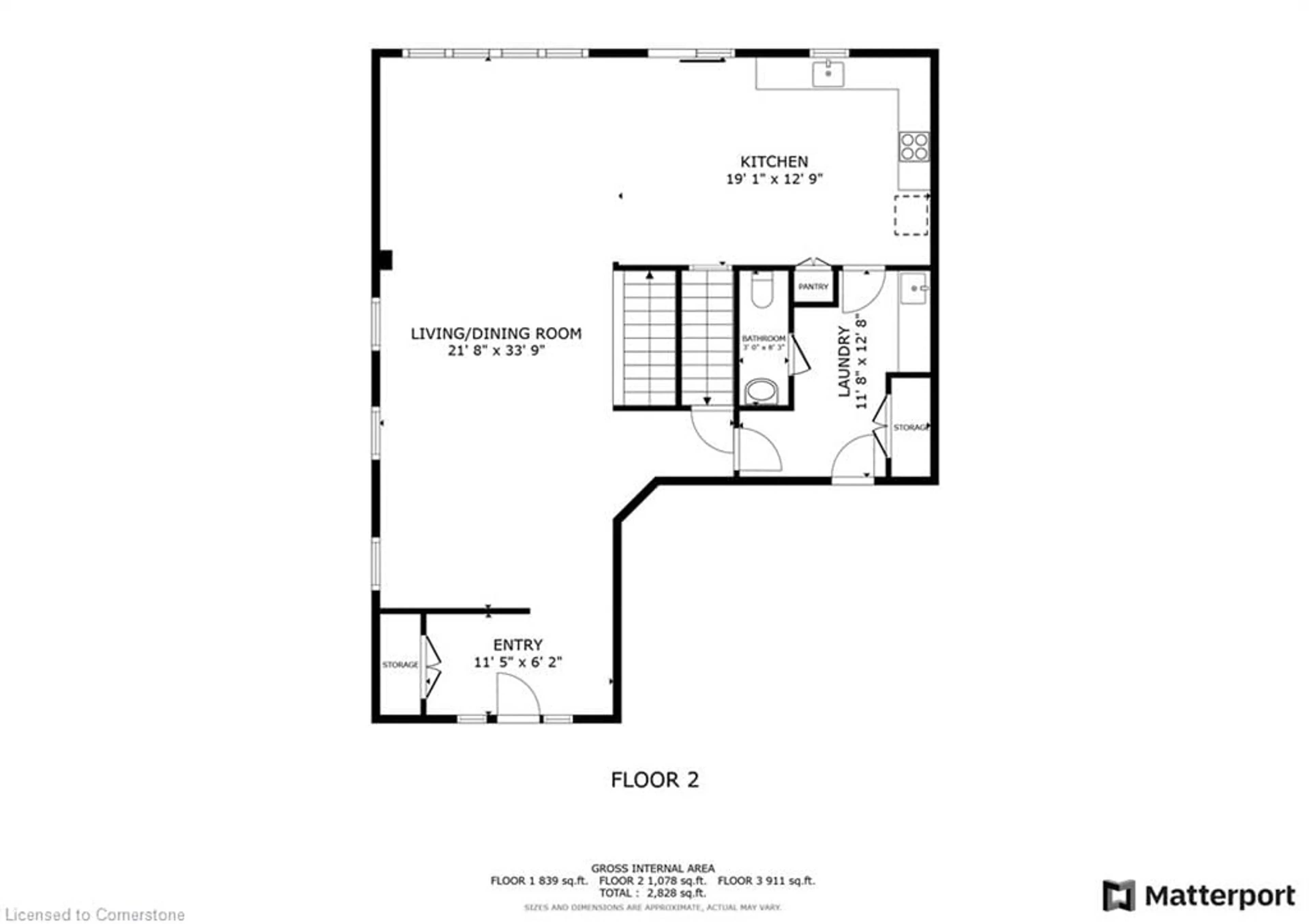 Floor plan for 600 Sundew Dr, Waterloo Ontario N2V 0B9