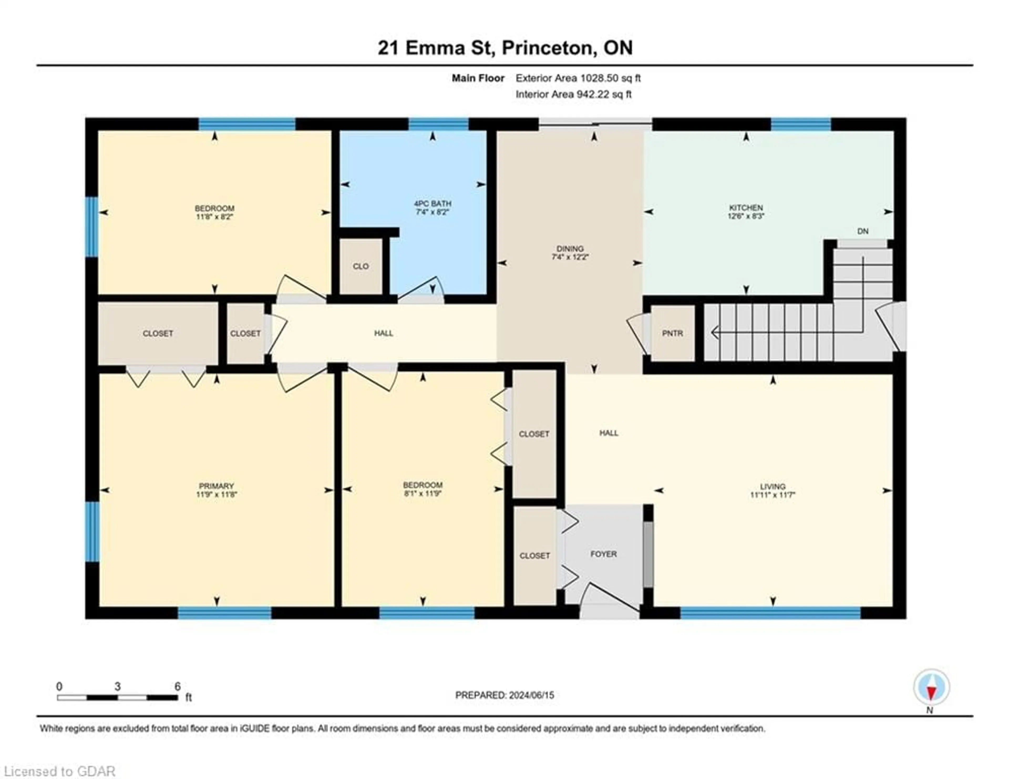 Floor plan for 21 Emma St, Princeton Ontario N0J 1V0