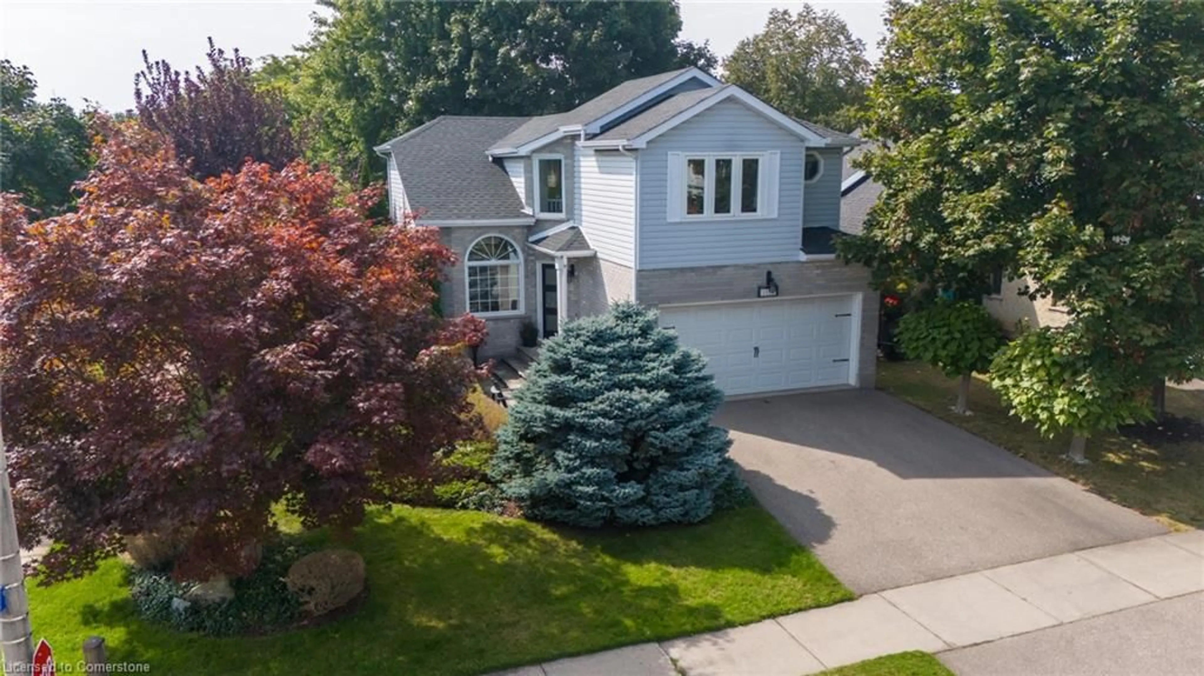 Frontside or backside of a home, the street view for 2130 Donald Rd, Burlington Ontario L7M 3R2