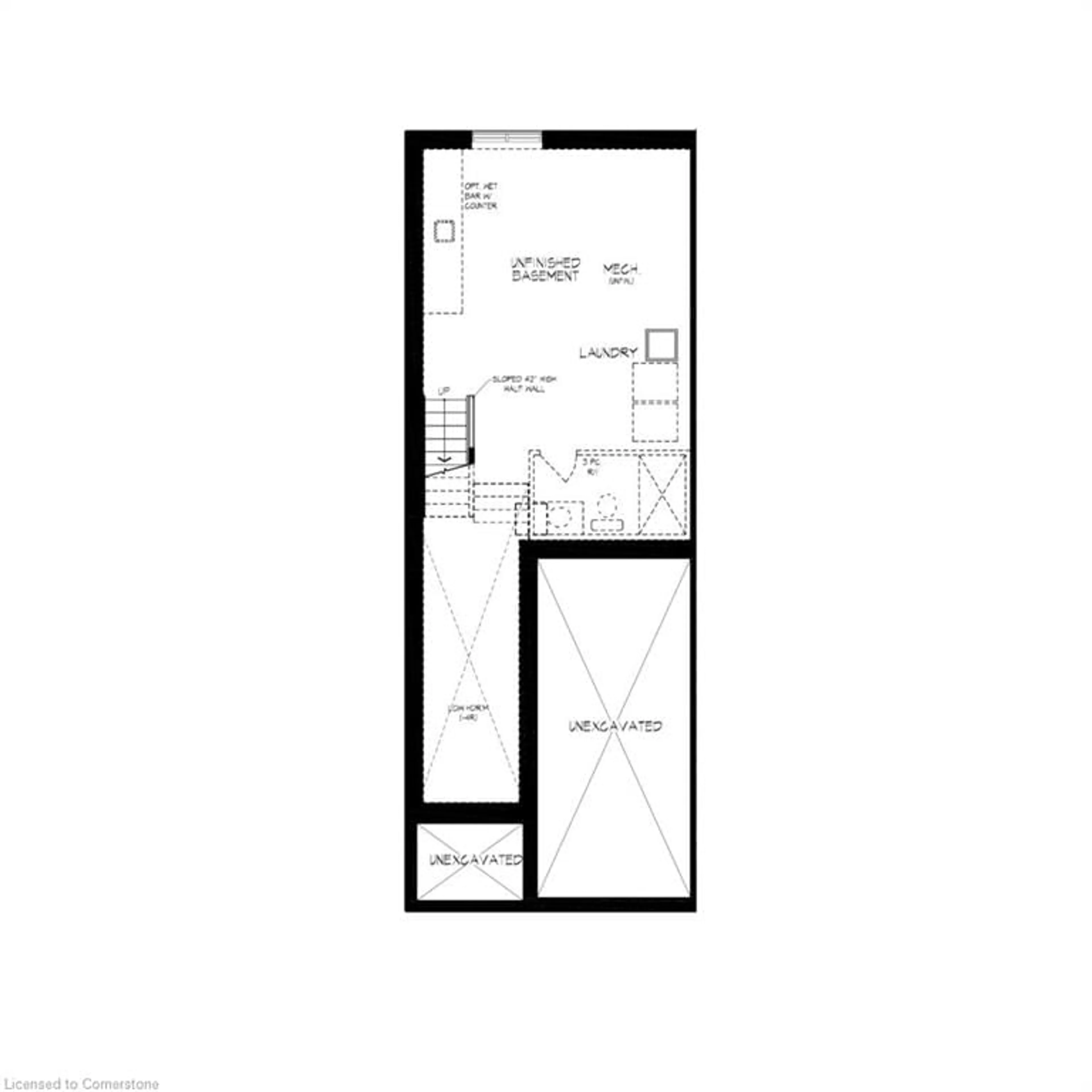 Floor plan for A110 Winter Wren Cres, Kitchener Ontario N2P 0K7