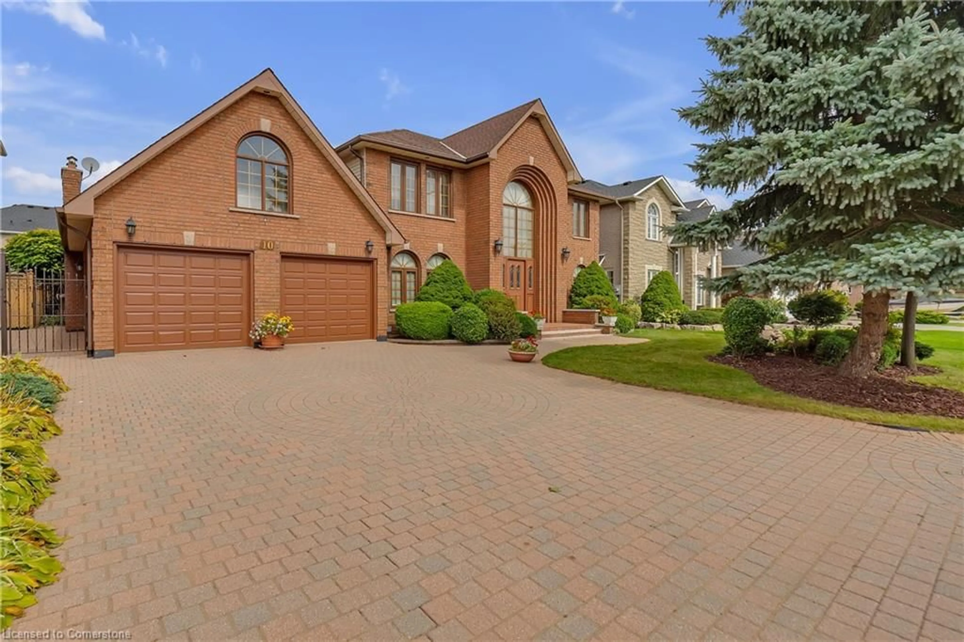 Home with brick exterior material for 10 Embassy Dr, Hamilton Ontario L8T 4Z8