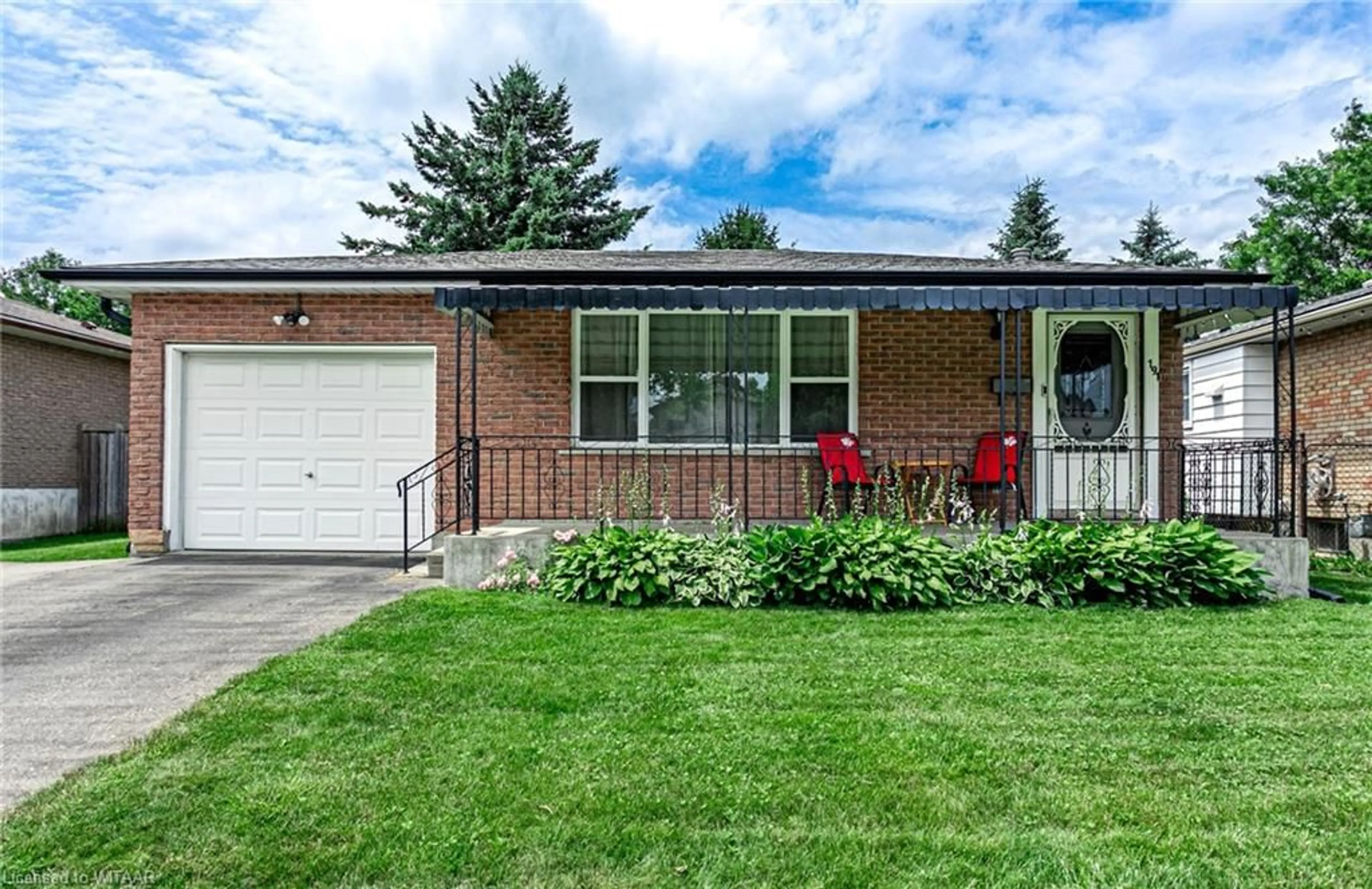 Home with brick exterior material for 191 Diefenbaker Dr, Woodstock Ontario N4S 8K1