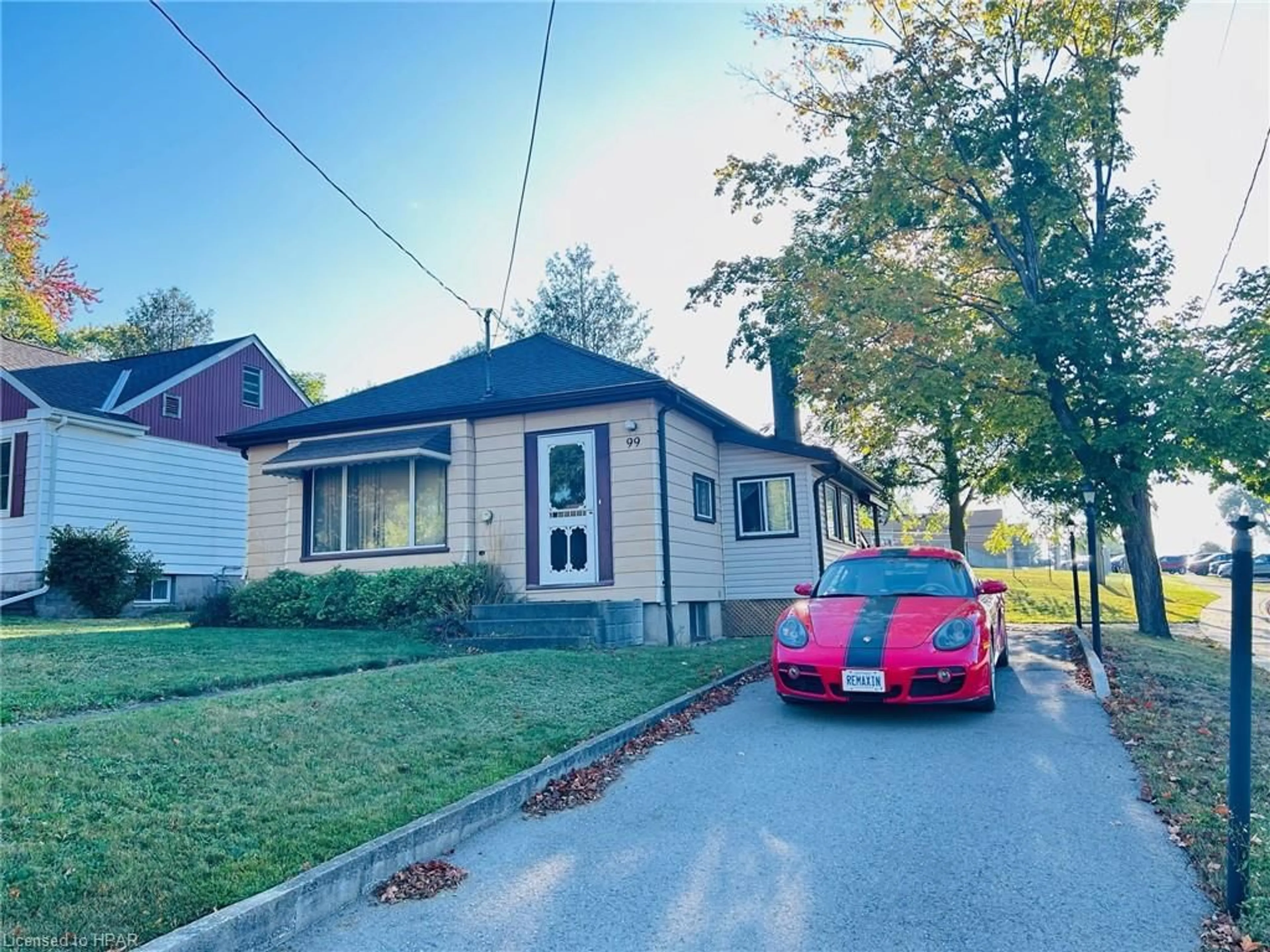 Frontside or backside of a home, the street view for 99 Carling Terr, Wingham Ontario N0G 2W0