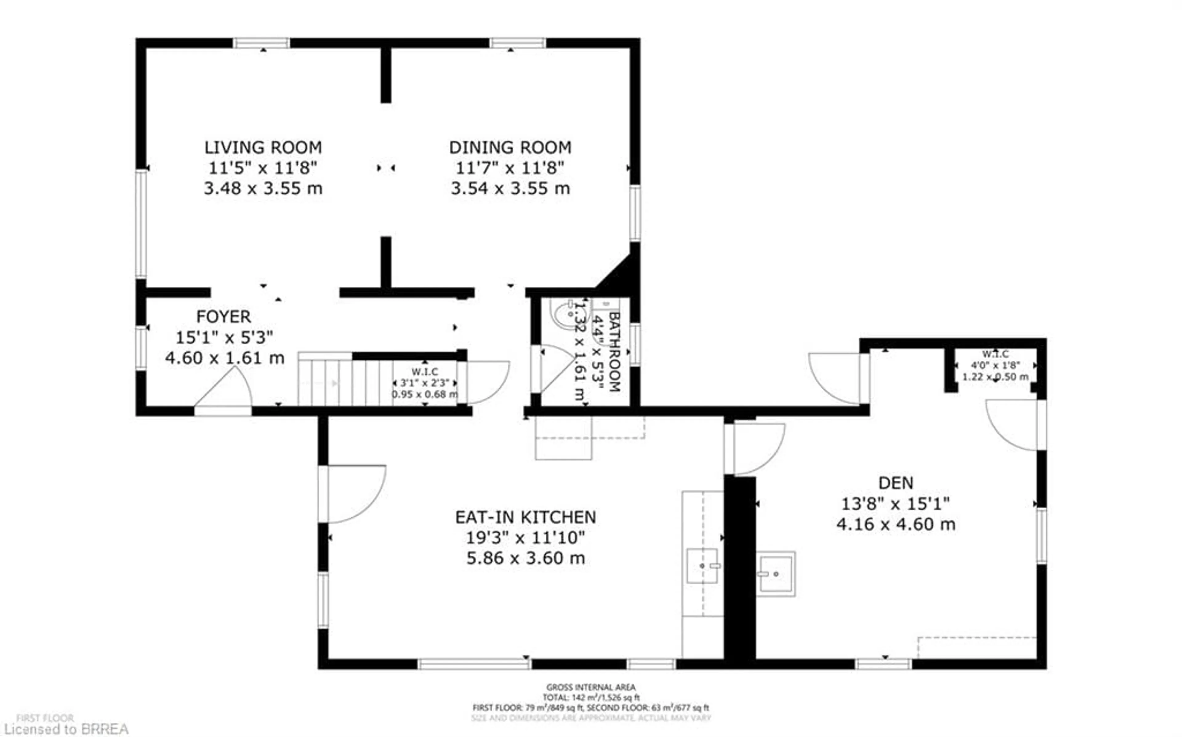 Floor plan for 390 Maple Ave, Burford Ontario N0E 1A0