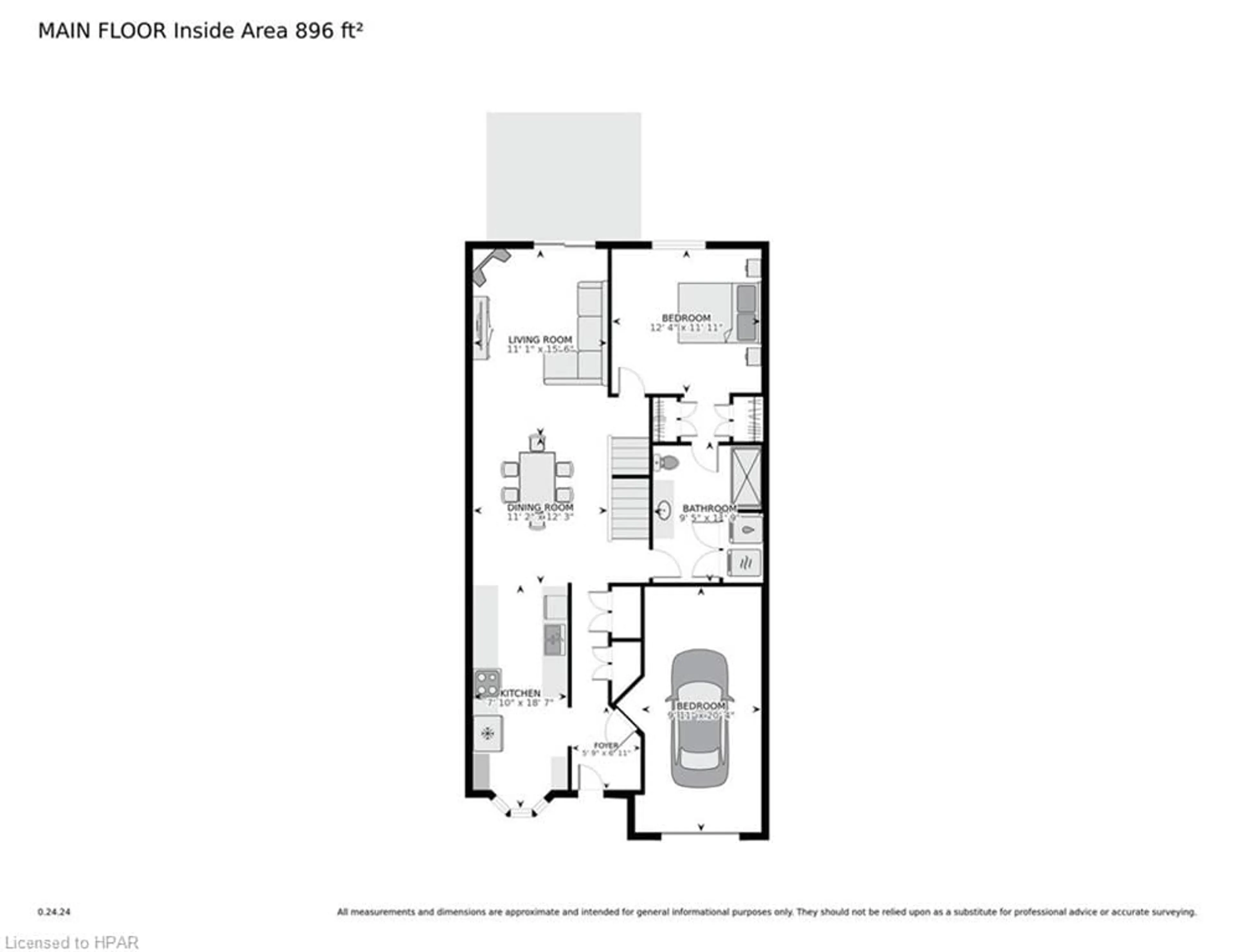 Floor plan for 50 Galt Rd #142, Stratford Ontario N5A 0B2