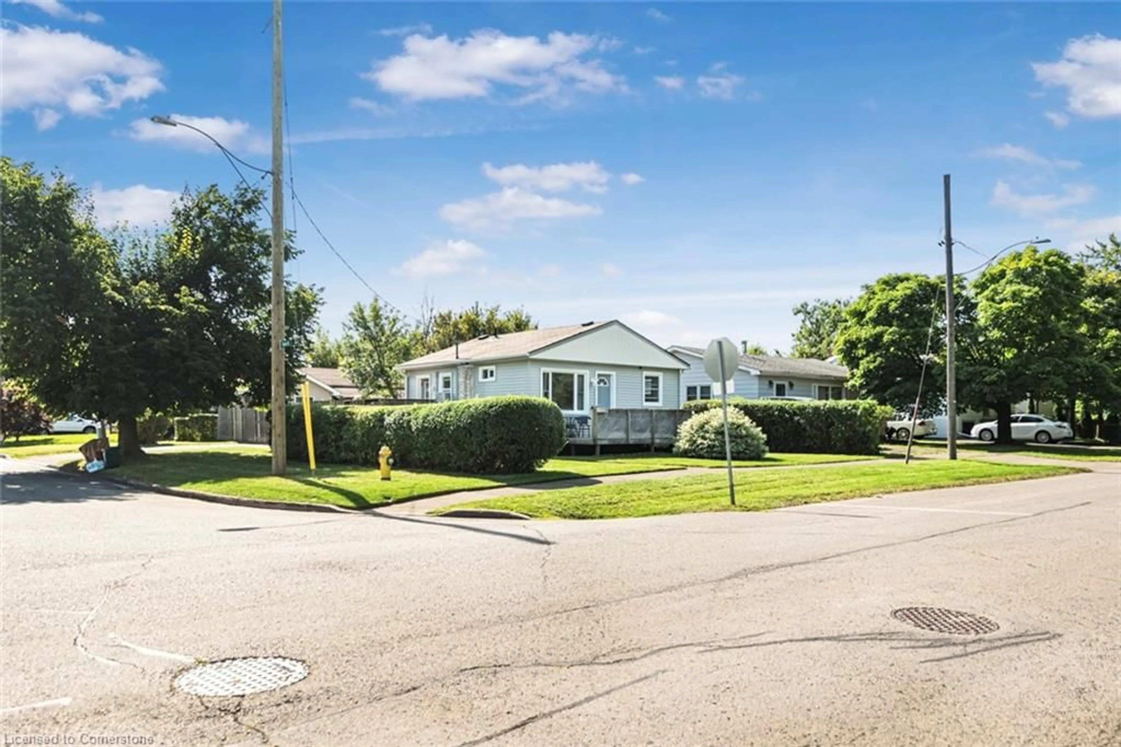 Frontside or backside of a home, the street view for 37 Powerview Ave, St. Catharines Ontario L2S 1V5