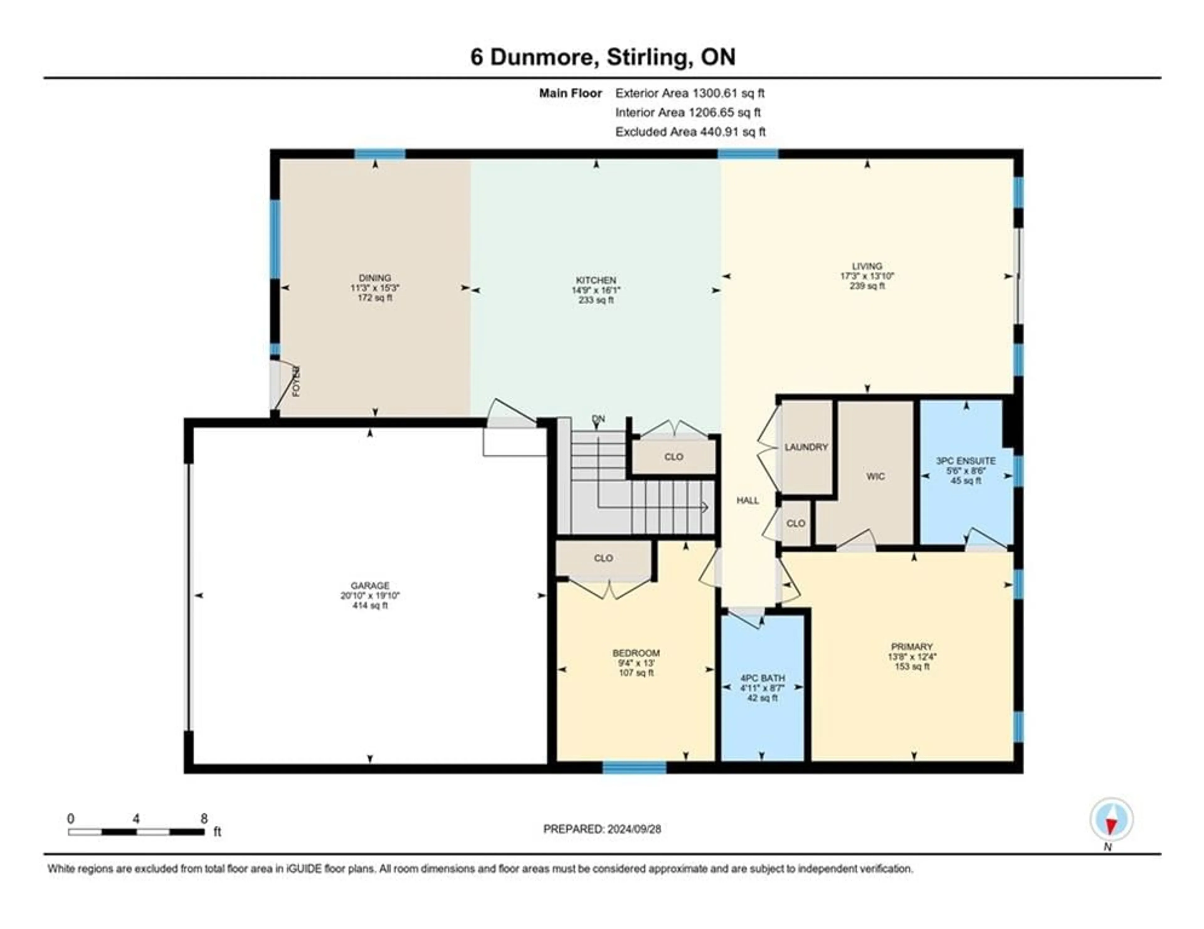 Floor plan for 6 Dunmor St, Stirling Ontario K0K 3E0