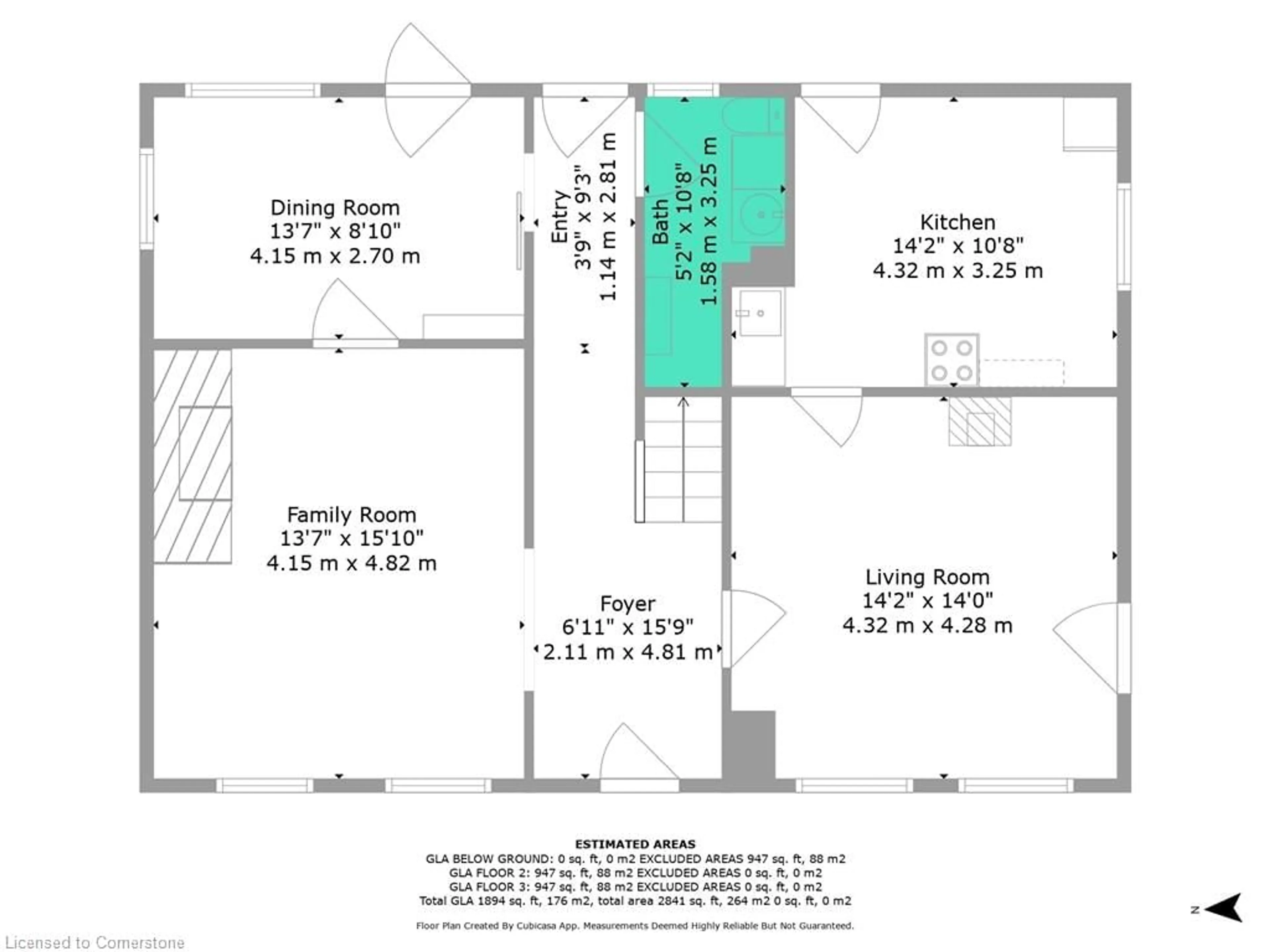 Floor plan for 16 Erieus St, Port Burwell Ontario N0J 1T0