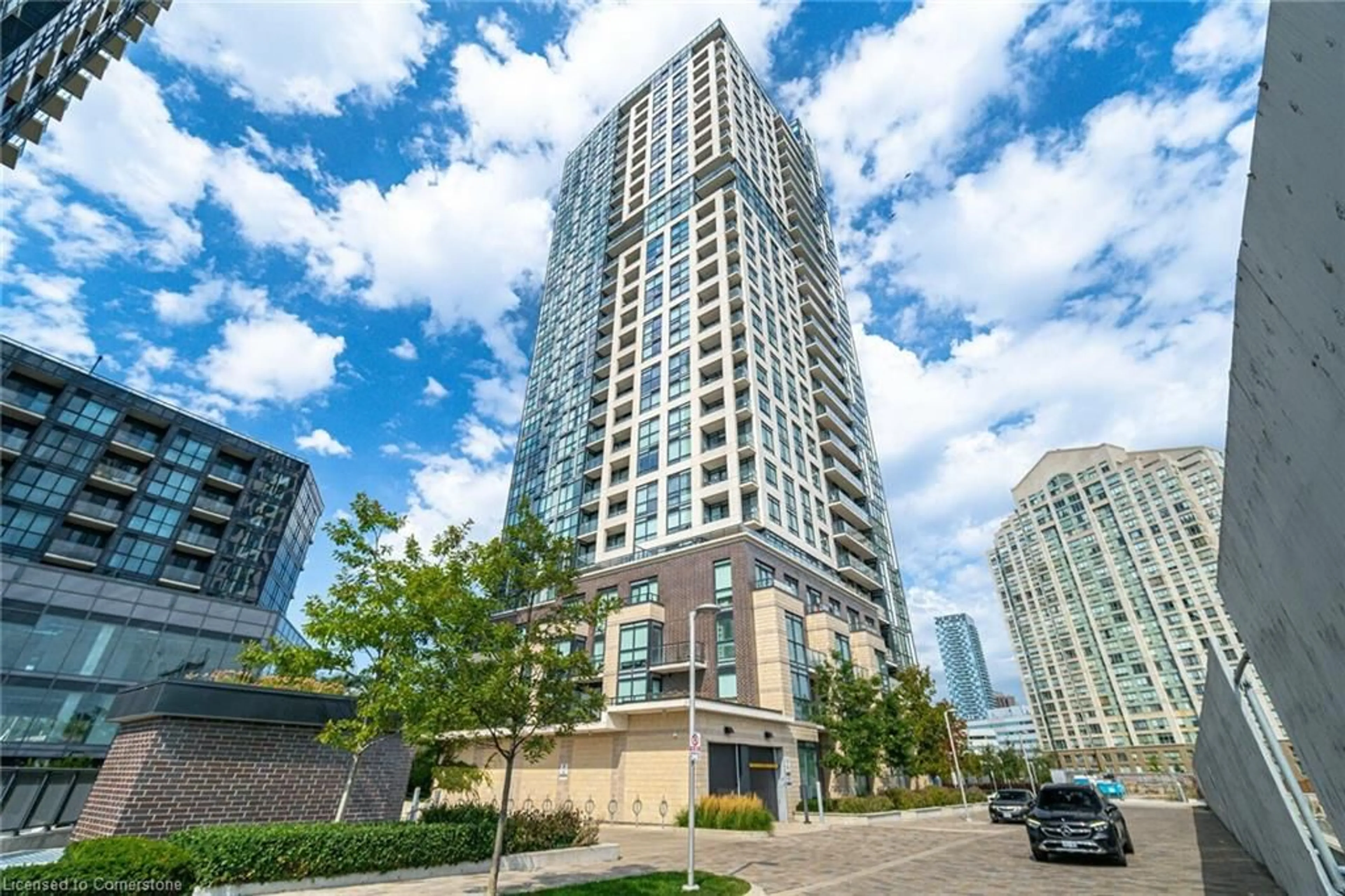 A pic from exterior of the house or condo, the front or back of building for 20 Thomas Riley Rd #2204, Toronto Ontario M9B 1B1