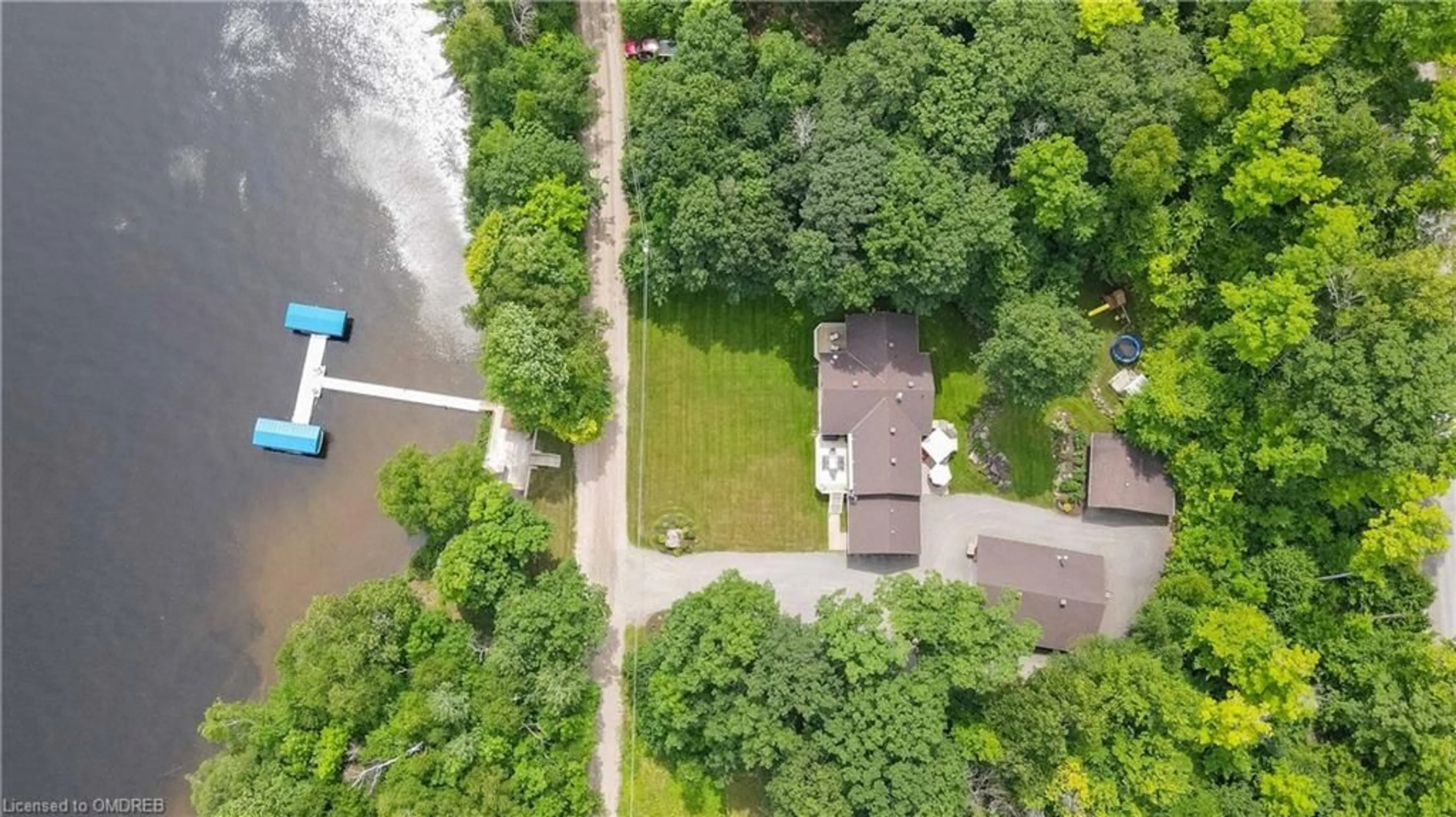 A pic from exterior of the house or condo, the street view for 165 Lakeshore Dr, Combermere Ontario K0J 1L0