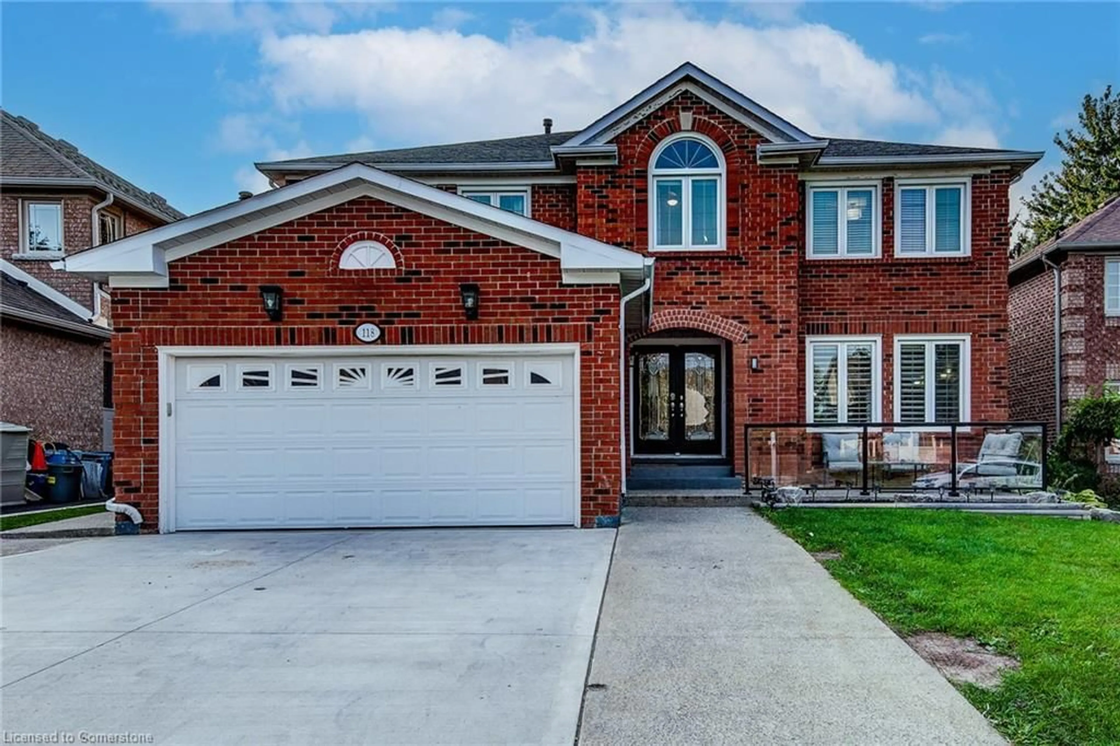 Home with brick exterior material for 118 Glenvalley Dr, Cambridge Ontario N1T 1P9