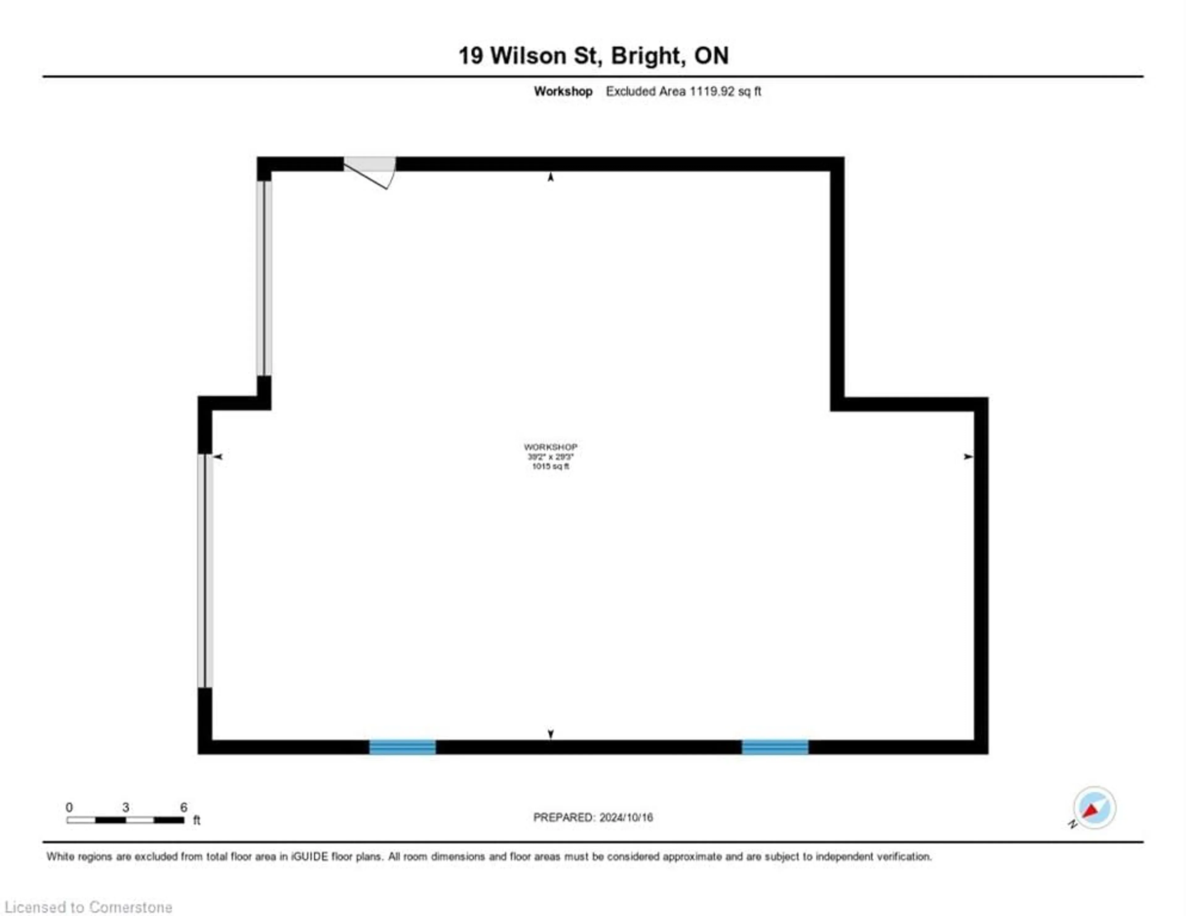 Floor plan for 19 Wilson St, Bright Ontario N0J 1B0