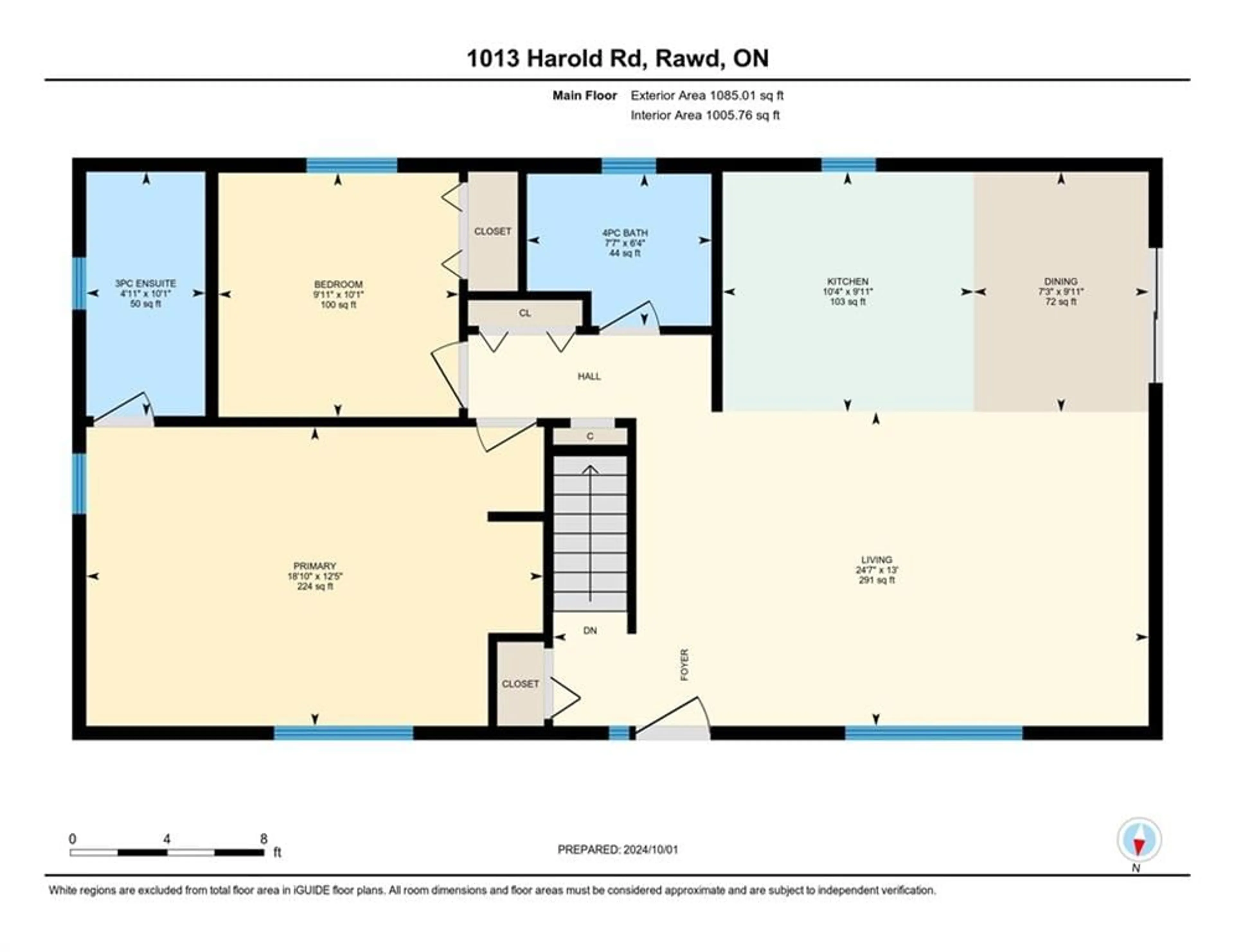 Floor plan for 1013 Harold Rd, Stirling Ontario K0K 3E0