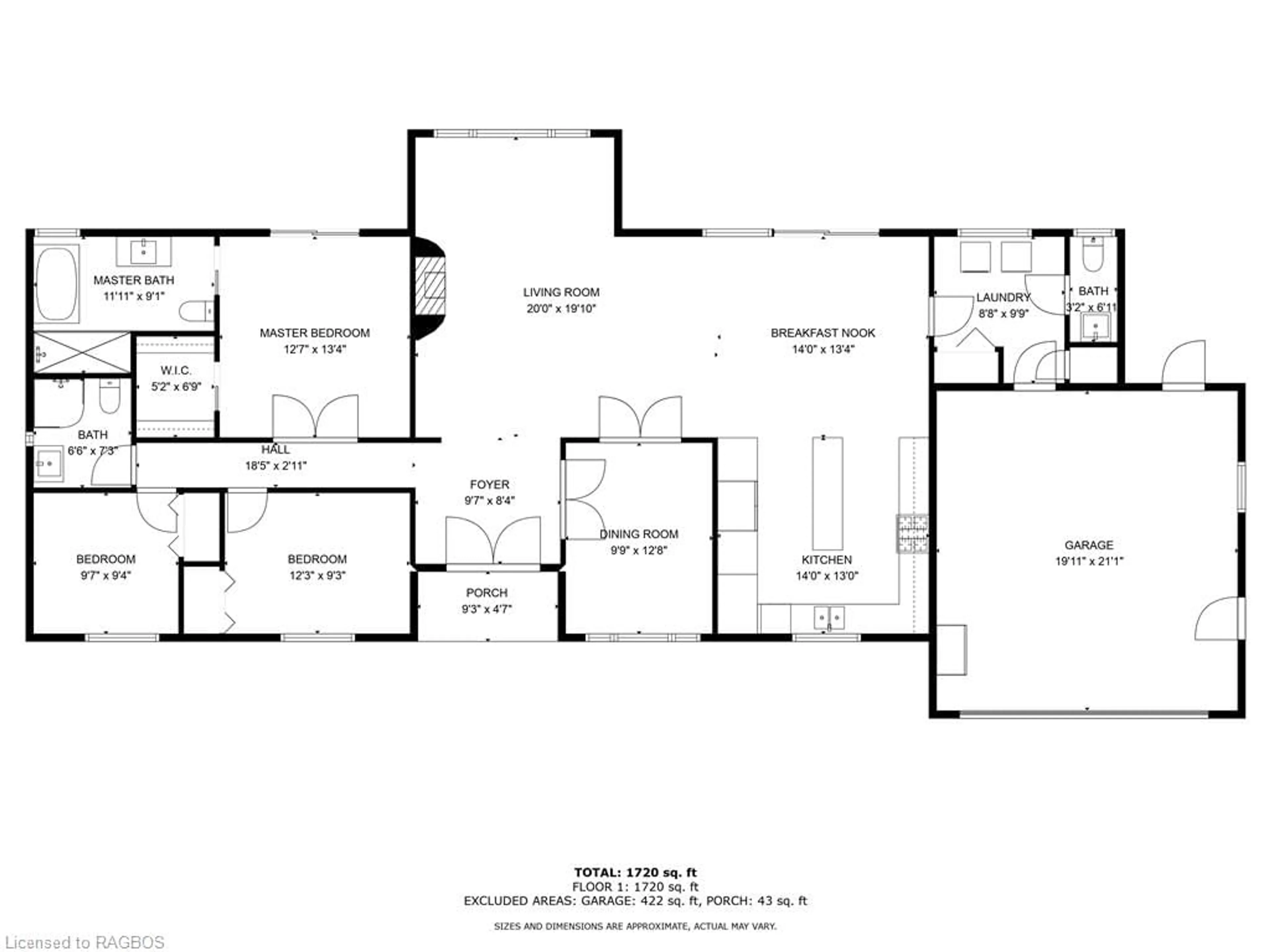 Floor plan for 359326 Grey Road 15, Sydenham Ontario N0H 1B0