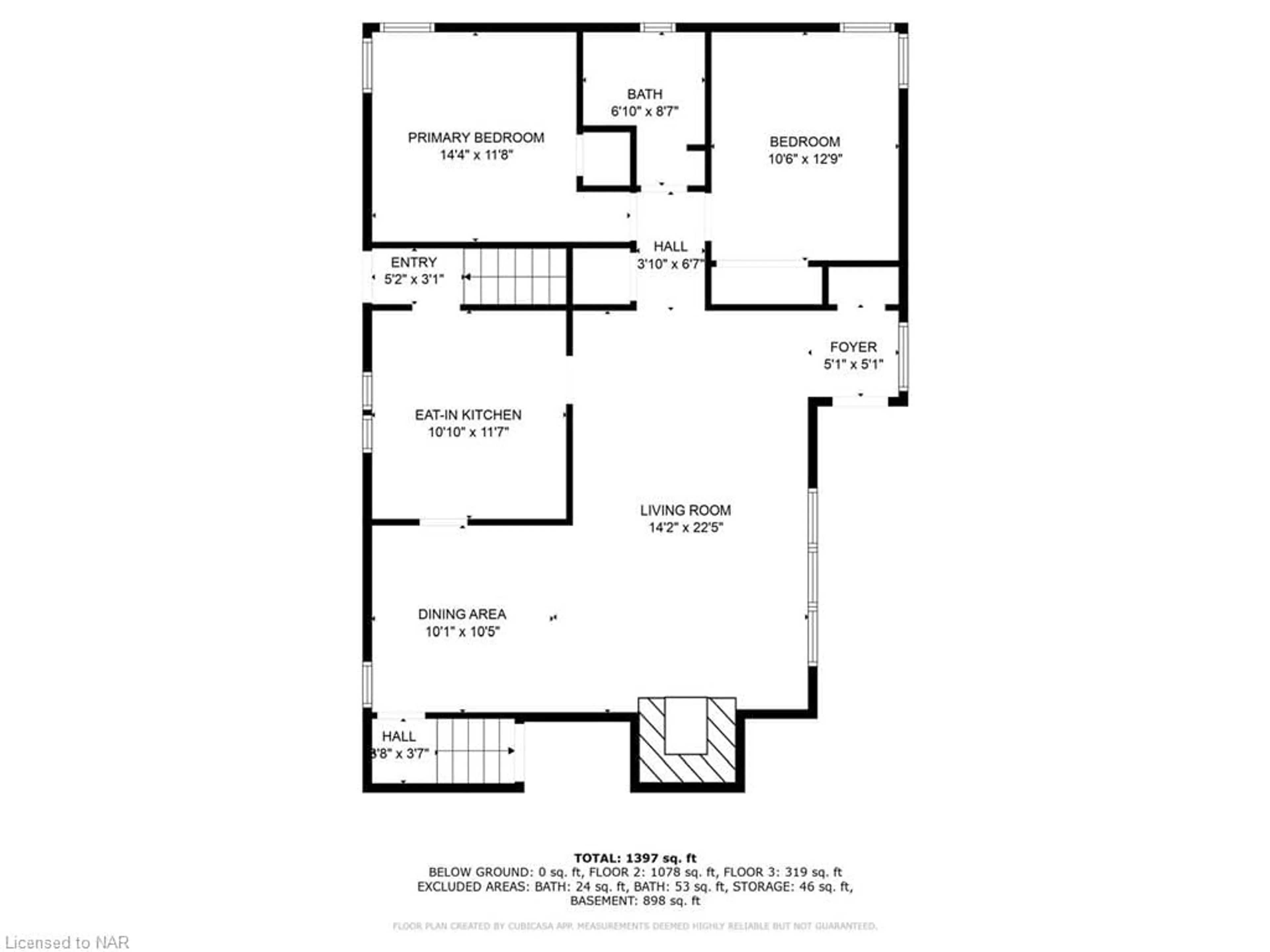 Floor plan for 11381 Highway #3, Wainfleet Ontario L3K 5V4