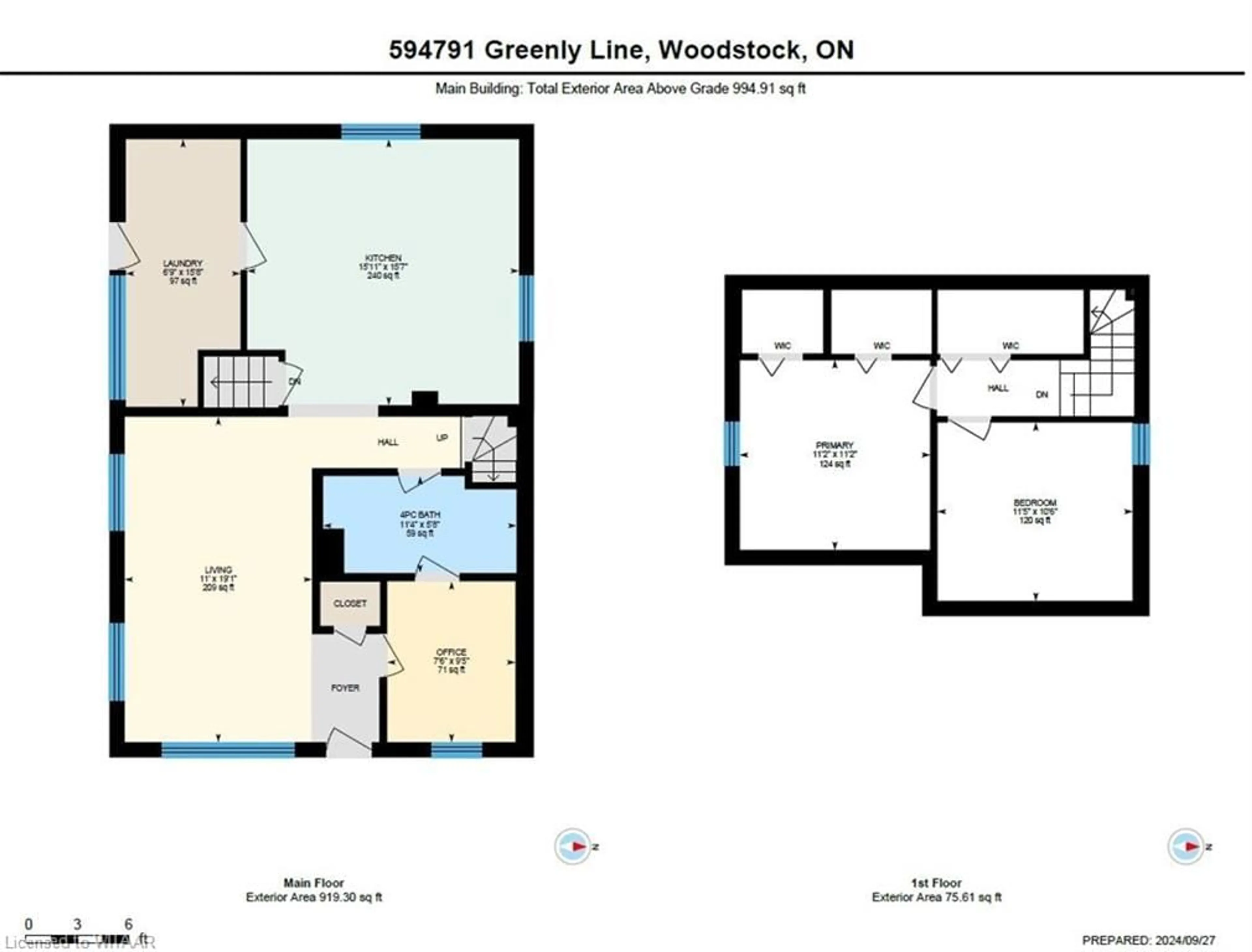 Floor plan for 594791 Greenly Line, Woodstock Ontario N4S 7V8