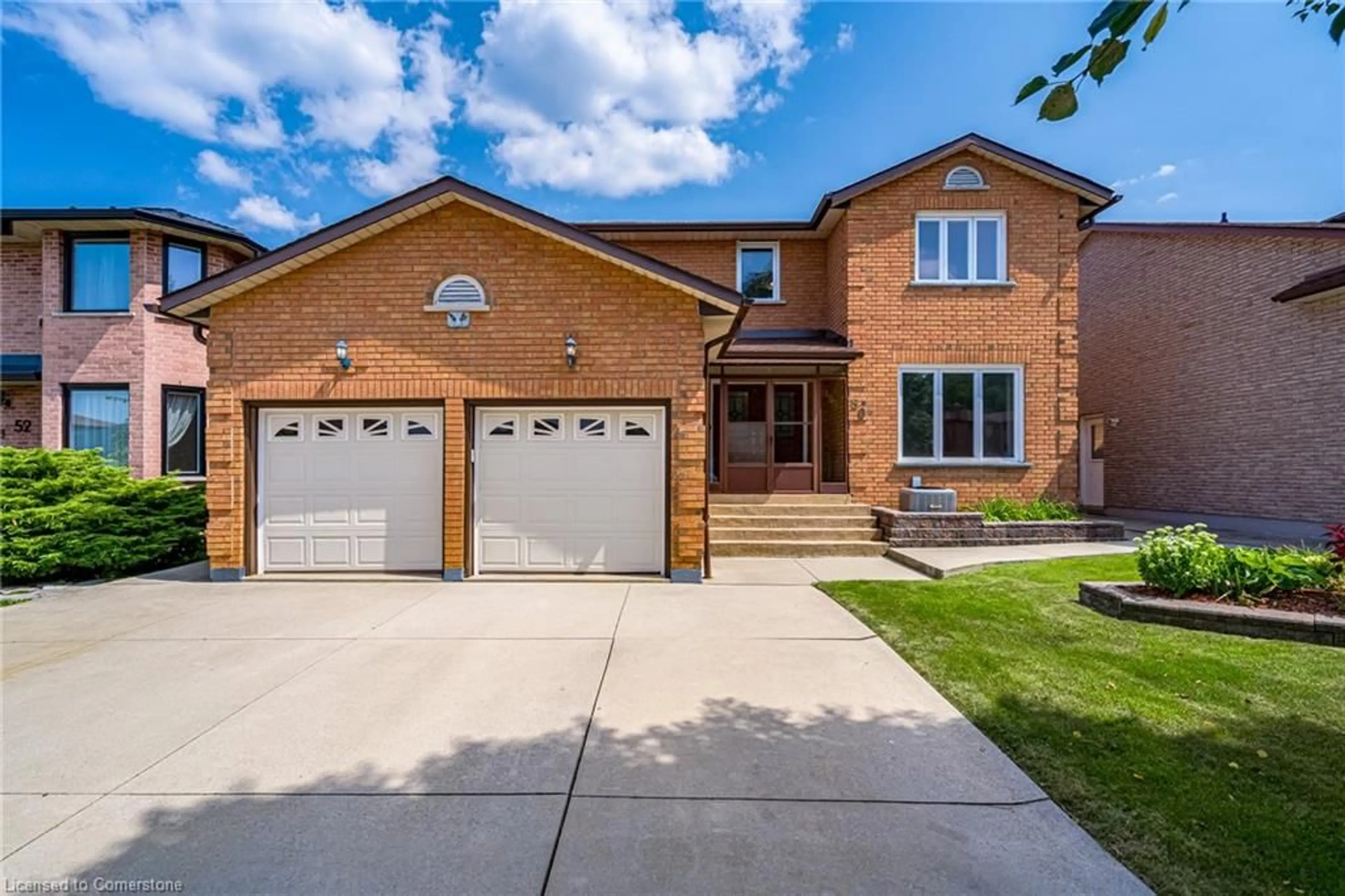 Home with brick exterior material for 50 Shadeland Cres, Stoney Creek Ontario L8G 4Y2