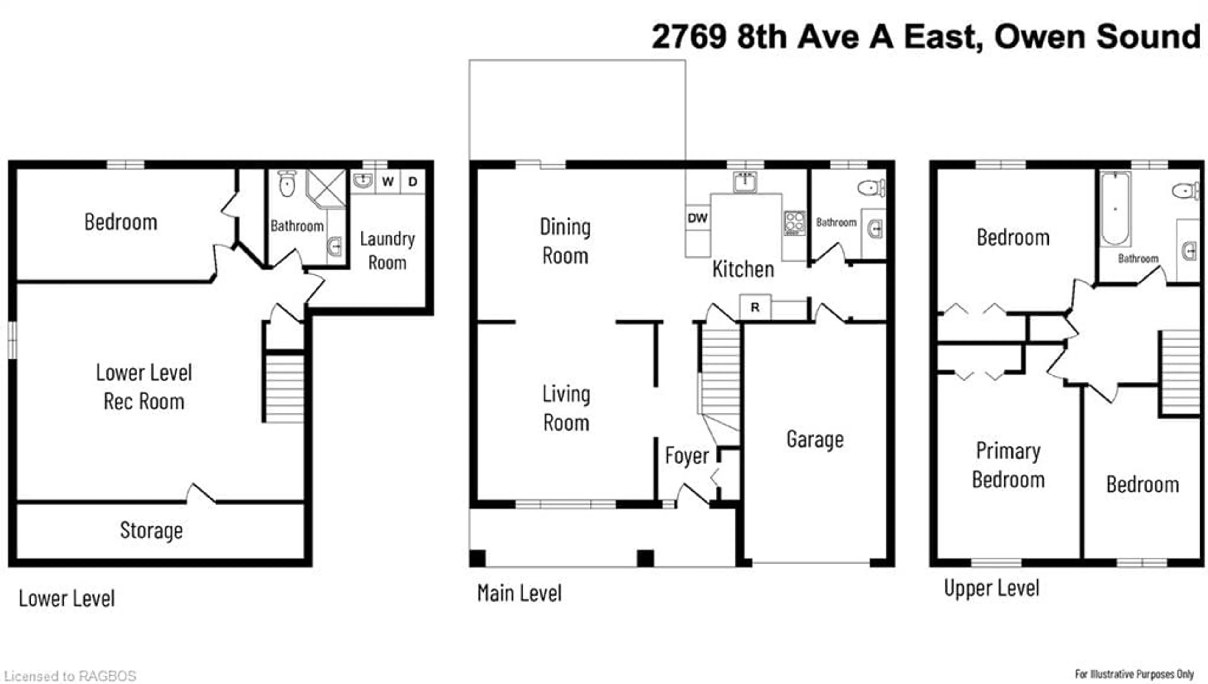 Floor plan for 2679 8th Avenue A, Owen Sound Ontario N4K 6T4