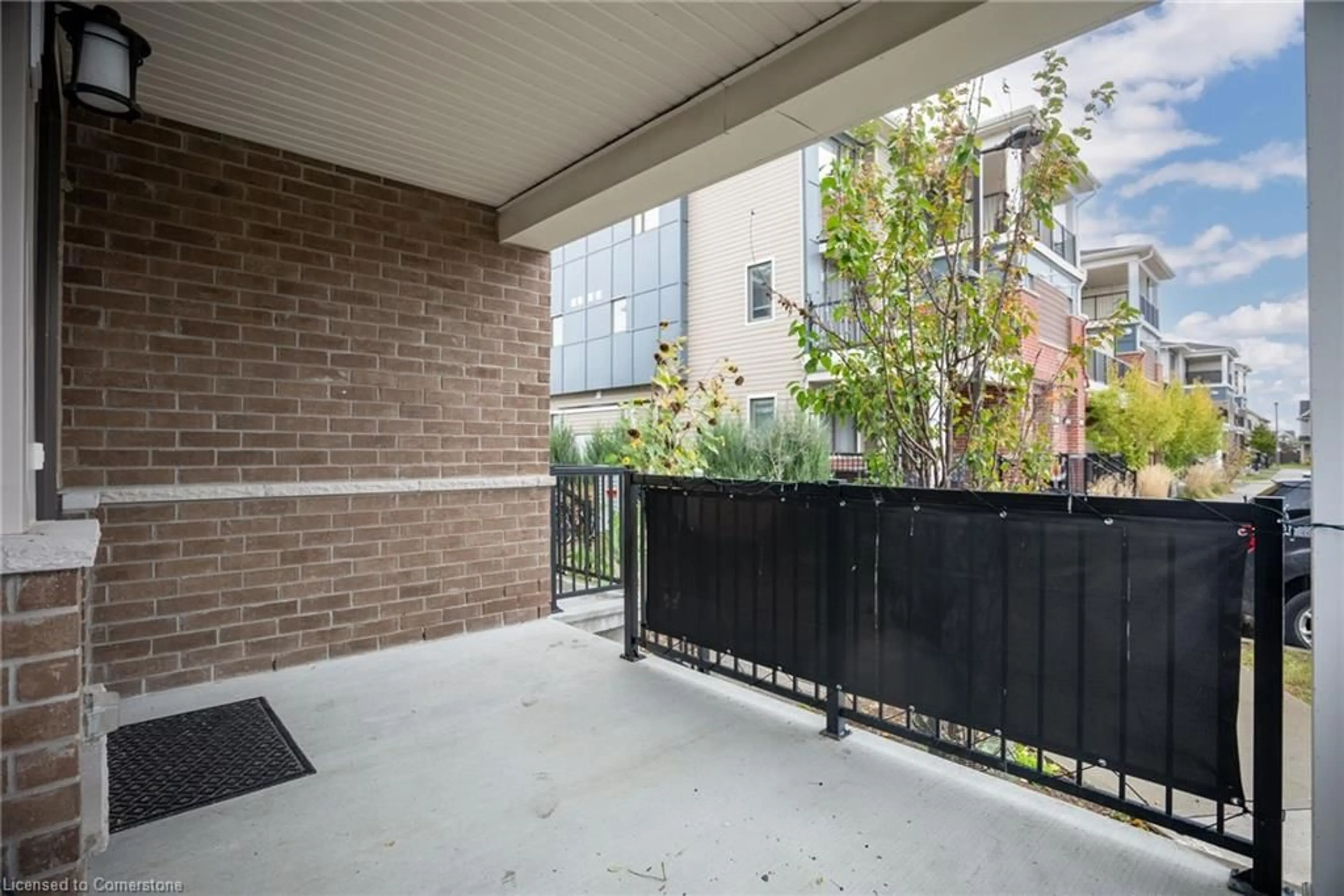 Patio, the fenced backyard for 145 Walleye Pvt, Ottawa Ontario K2J 6R2