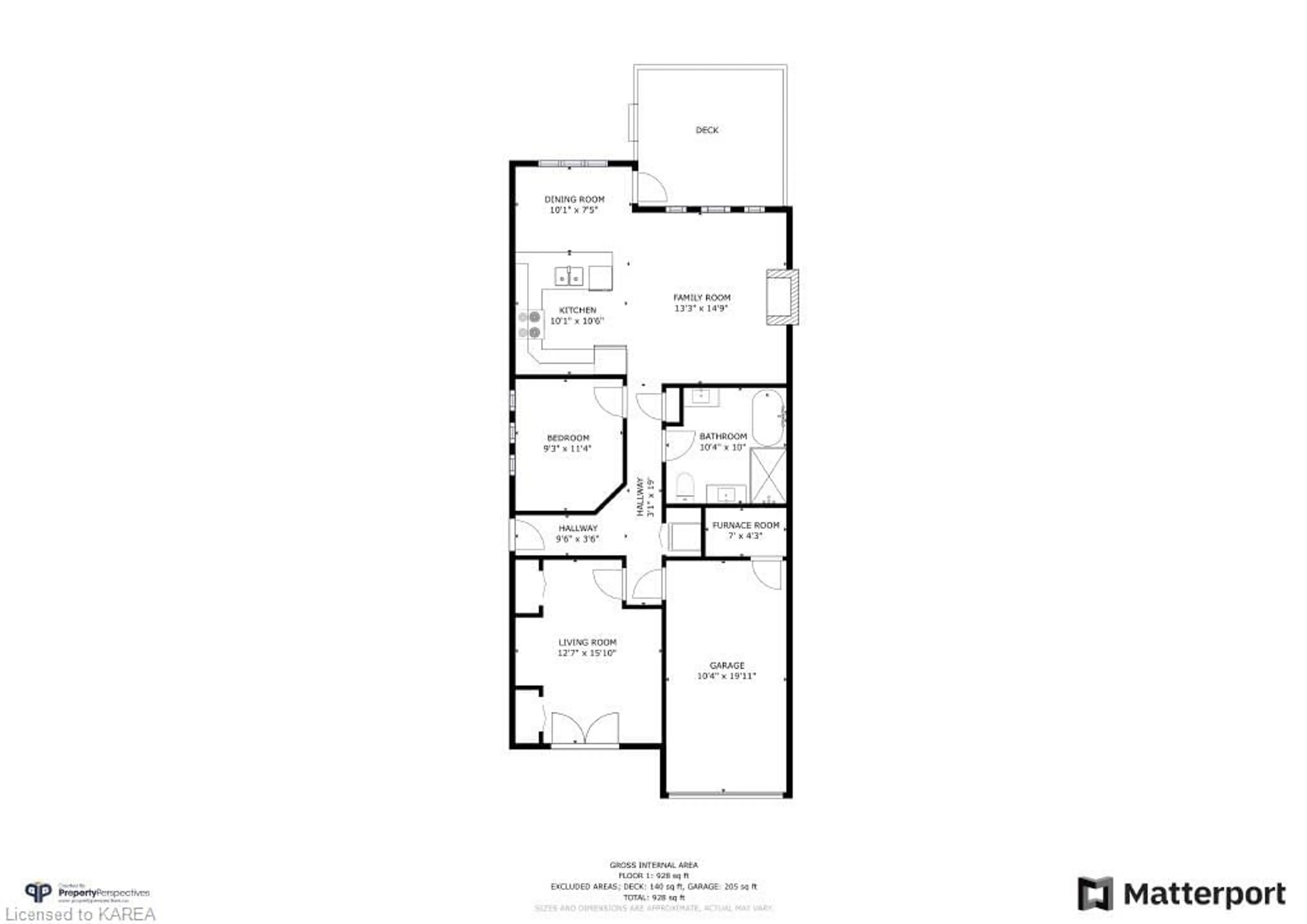 Floor plan for 59 Wilfred Cres, Kingston Ontario K7K 7G7