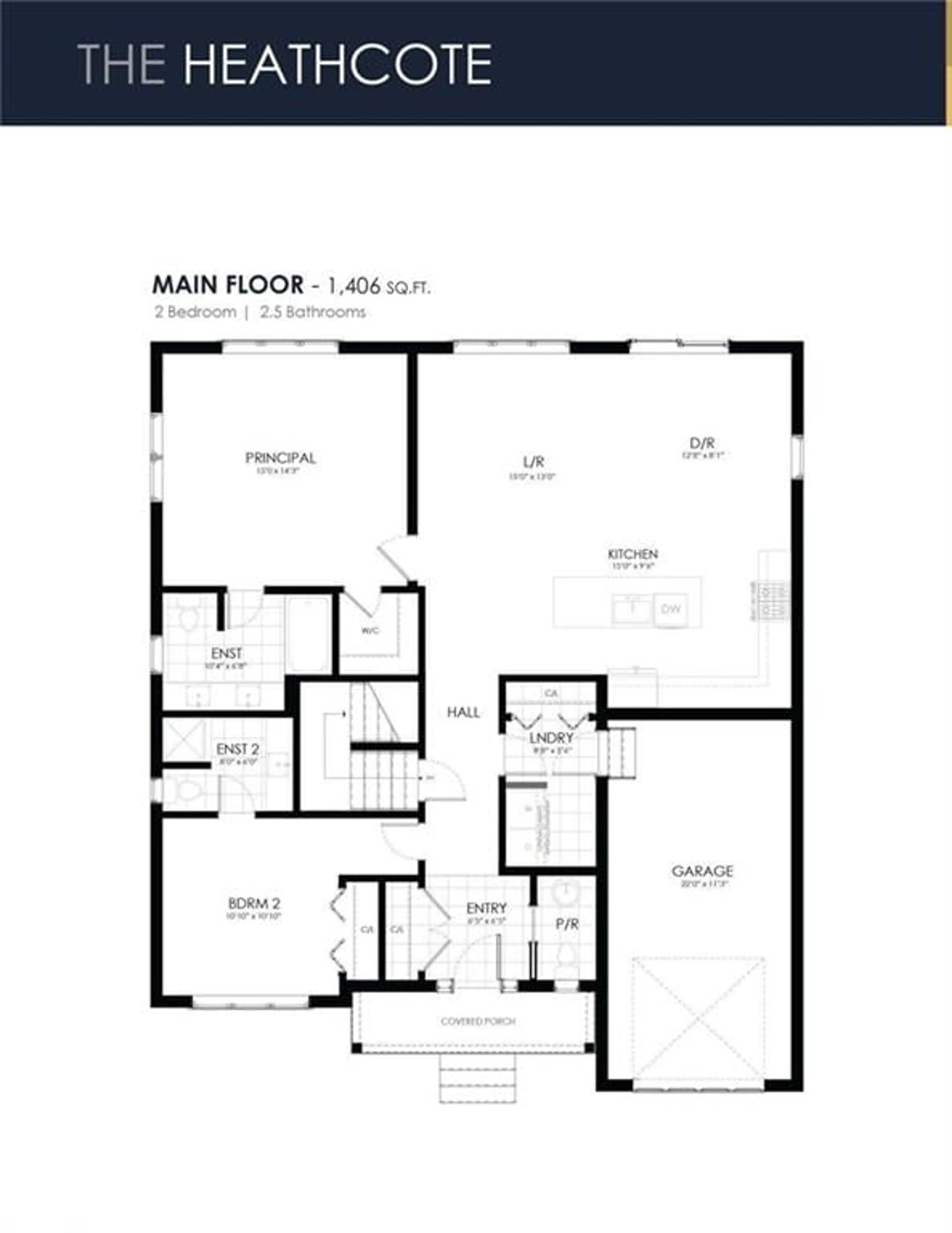 Floor plan for 154 Equality Dr, Meaford Ontario N4L 0B5