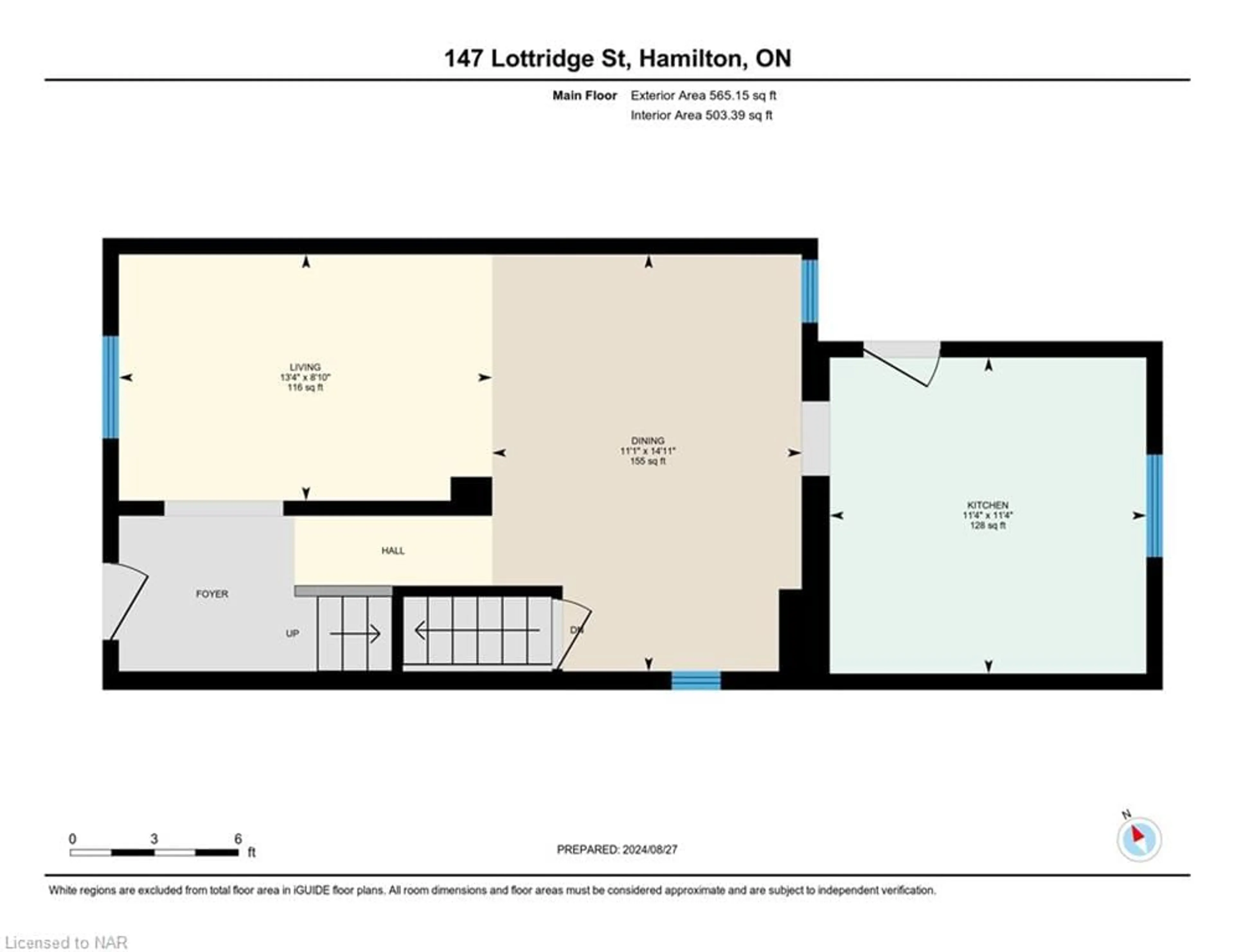 Floor plan for 147 Lottridge St, Hamilton Ontario L8L 6V5