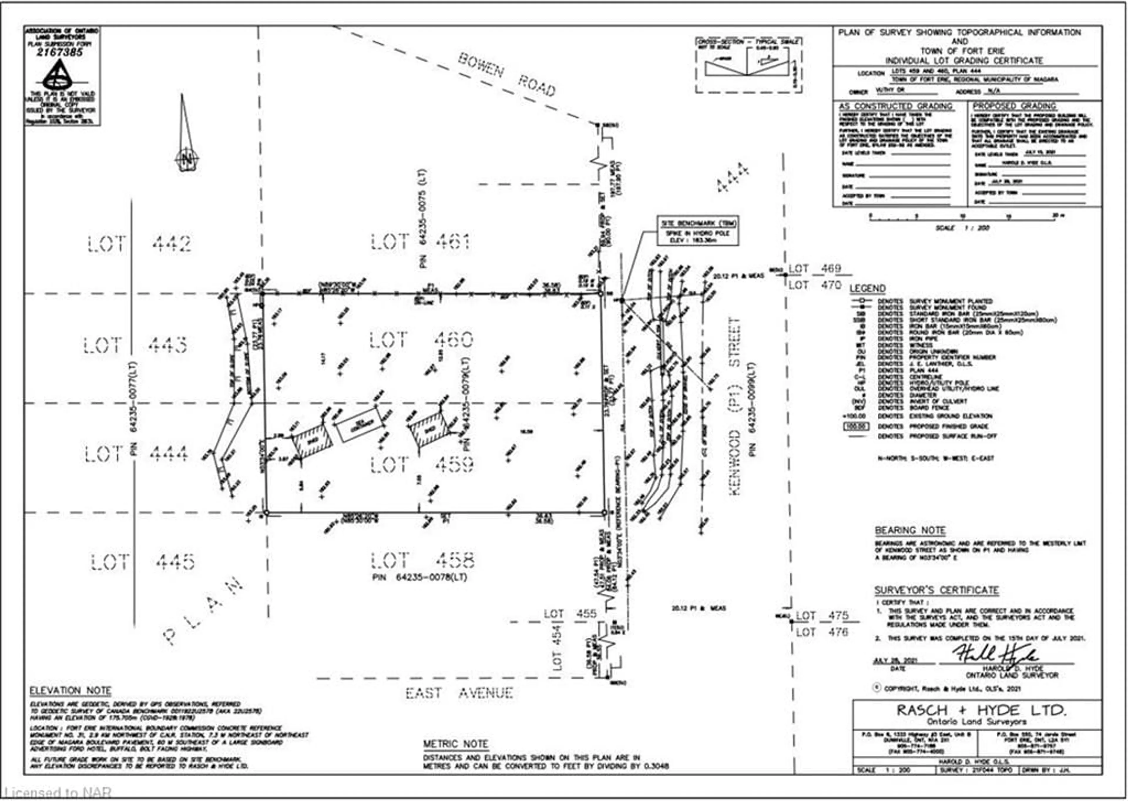 Floor plan for 0-13236-LOT 459 Kenwood St, Fort Erie Ontario L2A 5M4