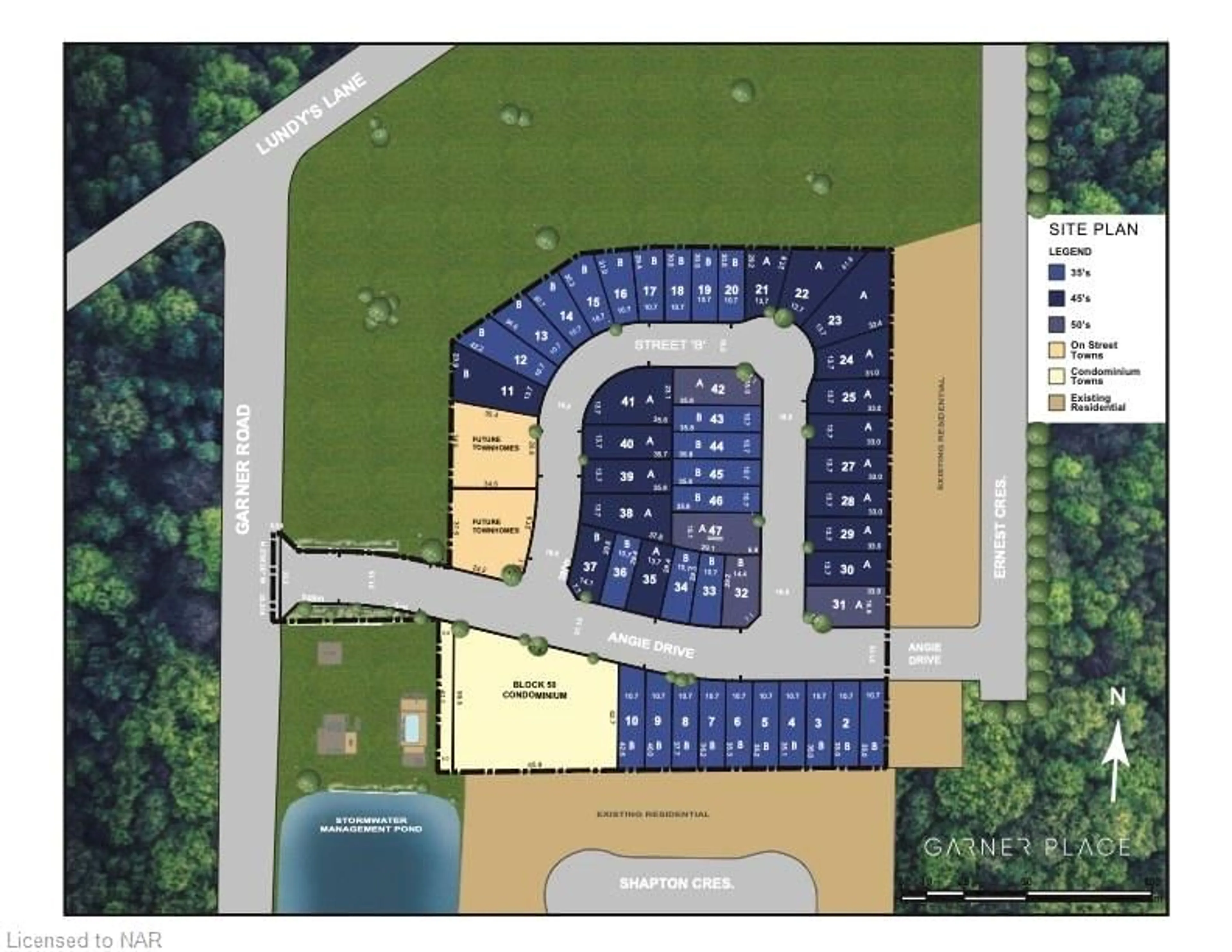 Floor plan for LOT 37 Curlin Cres, Niagara Falls Ontario L2H 1H4