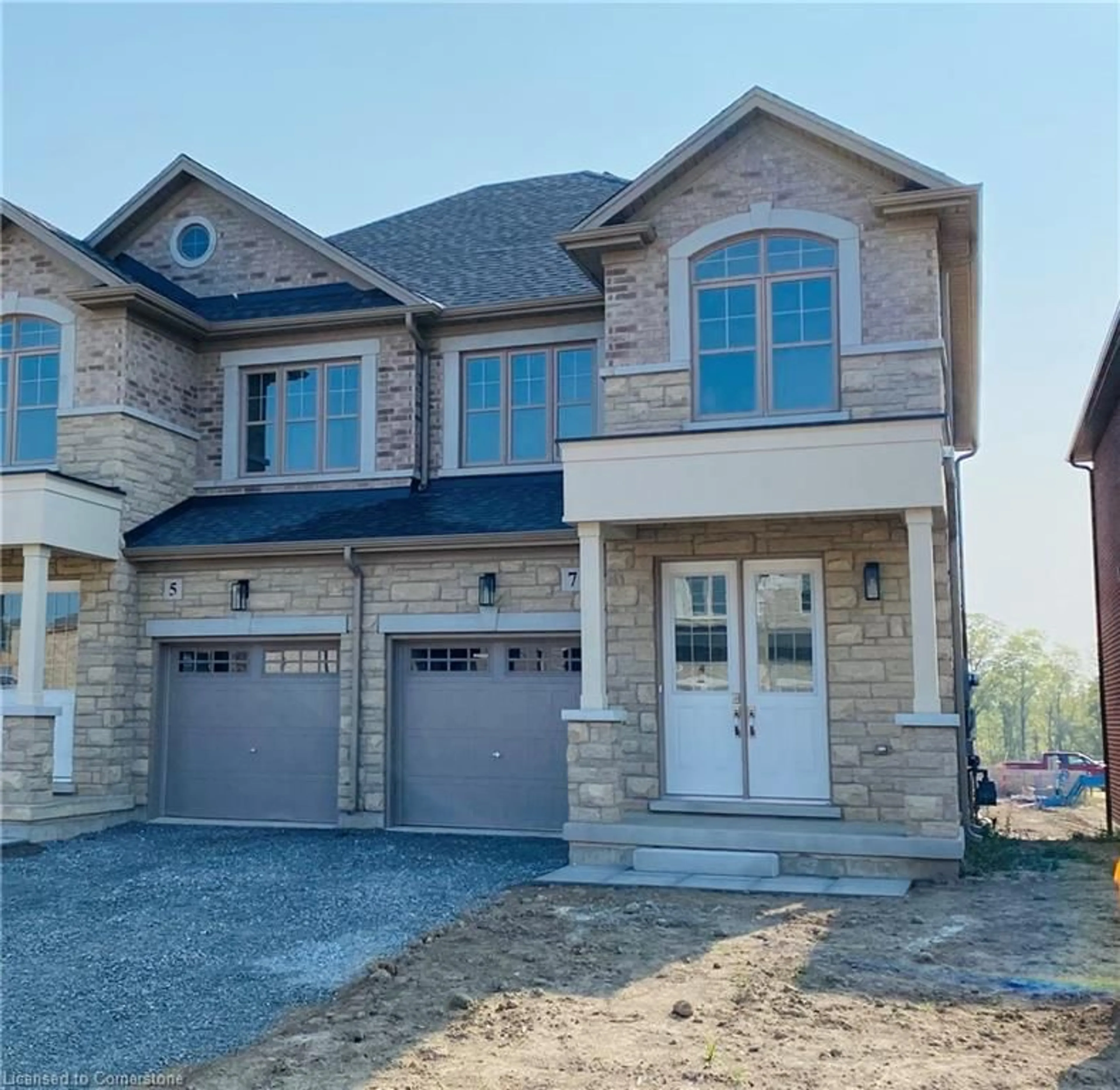 Home with brick exterior material for 7 Cherry Blossom Hts, Hamilton Ontario L9B 0E9