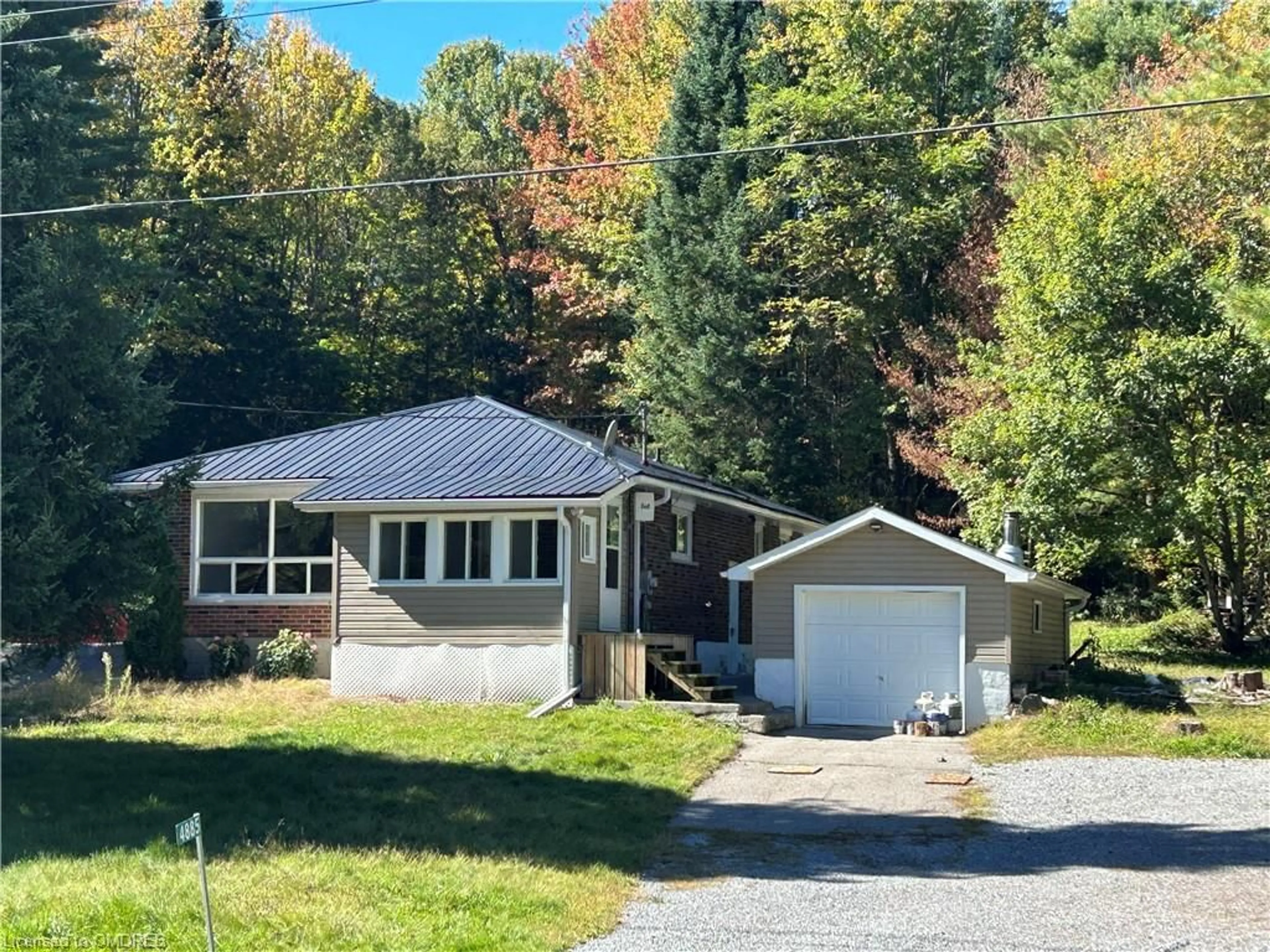 Frontside or backside of a home for 4885 Monck Rd, Kinmount Ontario K0M 2A0