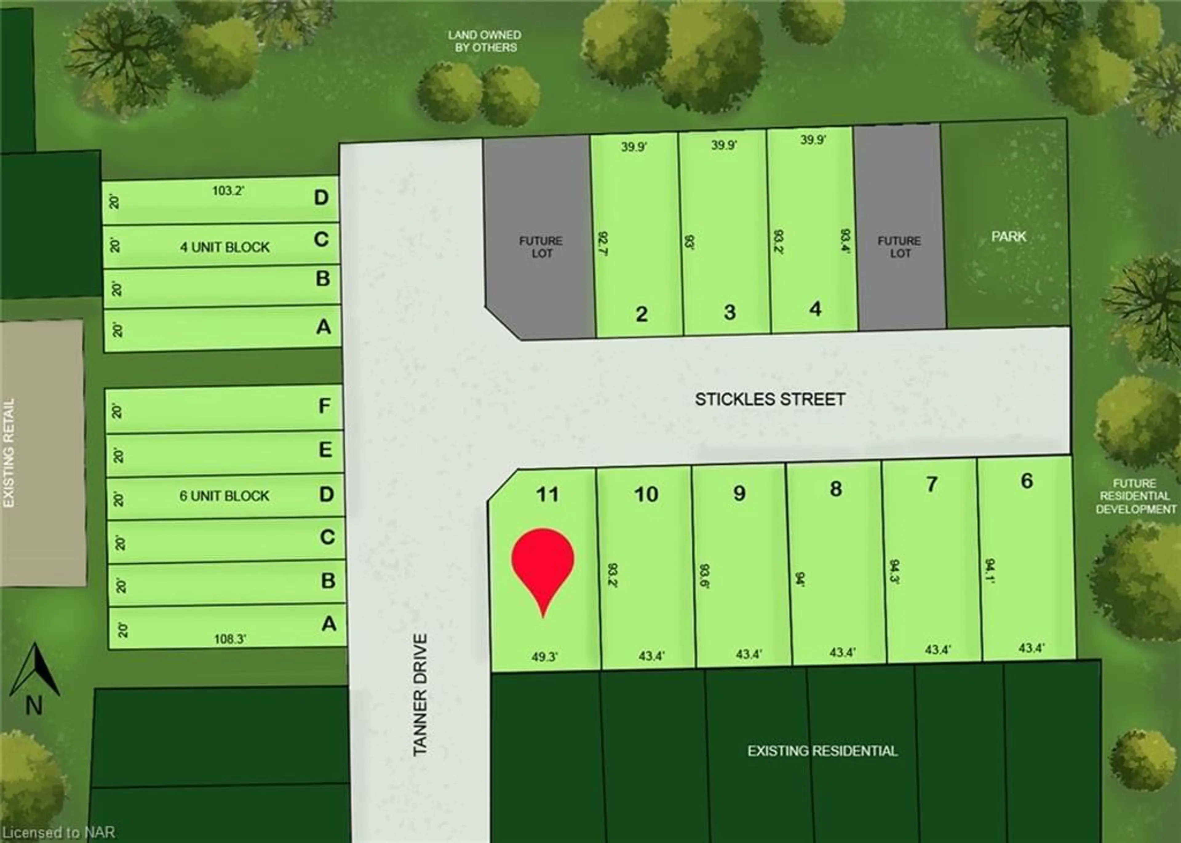 Floor plan for 1 Stickles St, Fonthill Ontario L3C 3C3