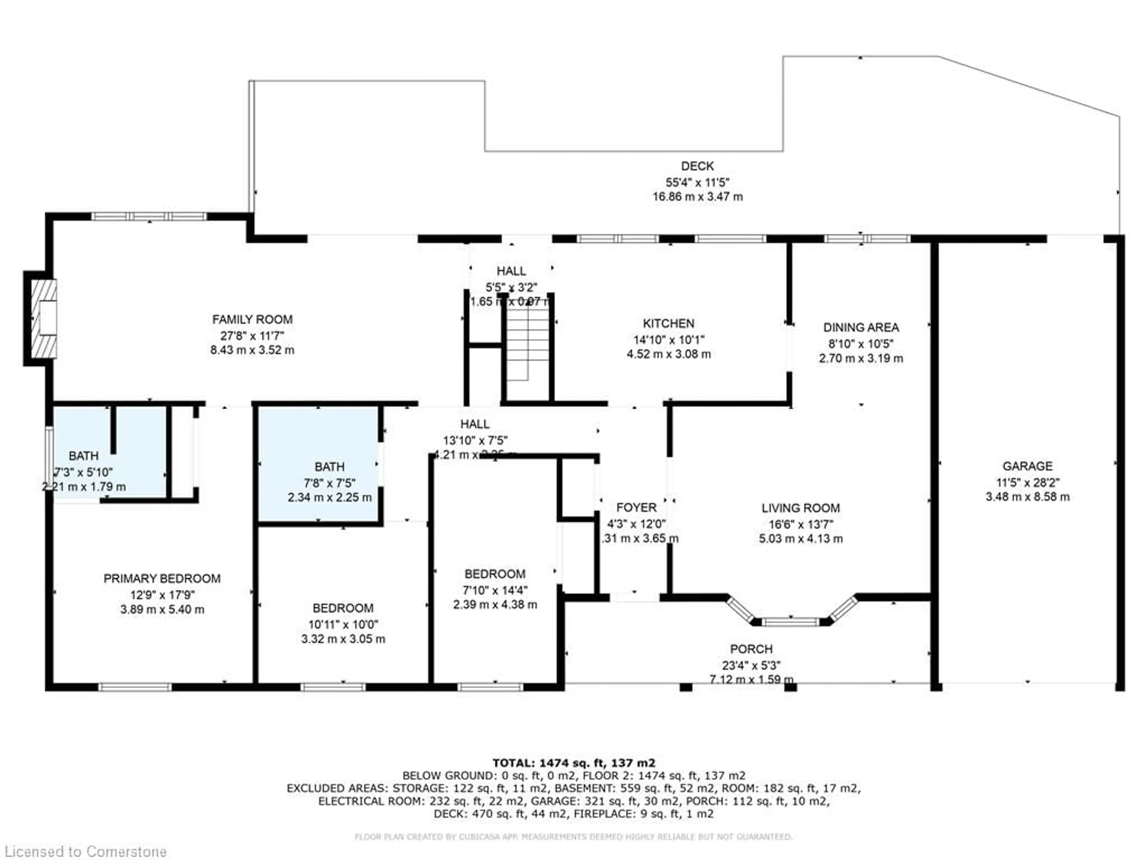 Floor plan for 116 Greenbrier Dr, Waterloo Ontario N2L 4B5