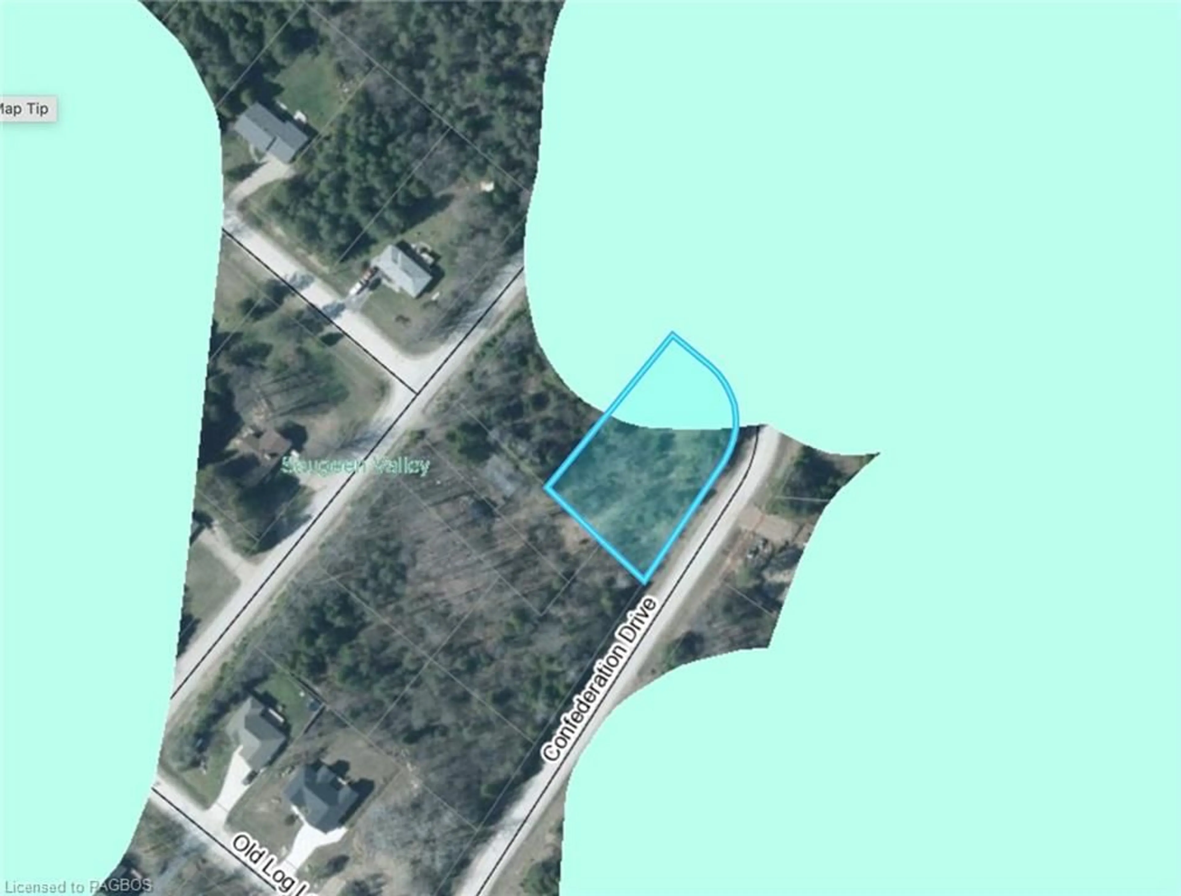 Picture of a map for LOT 19 Confederation Dr, Holland Centre Ontario N0H 1R0