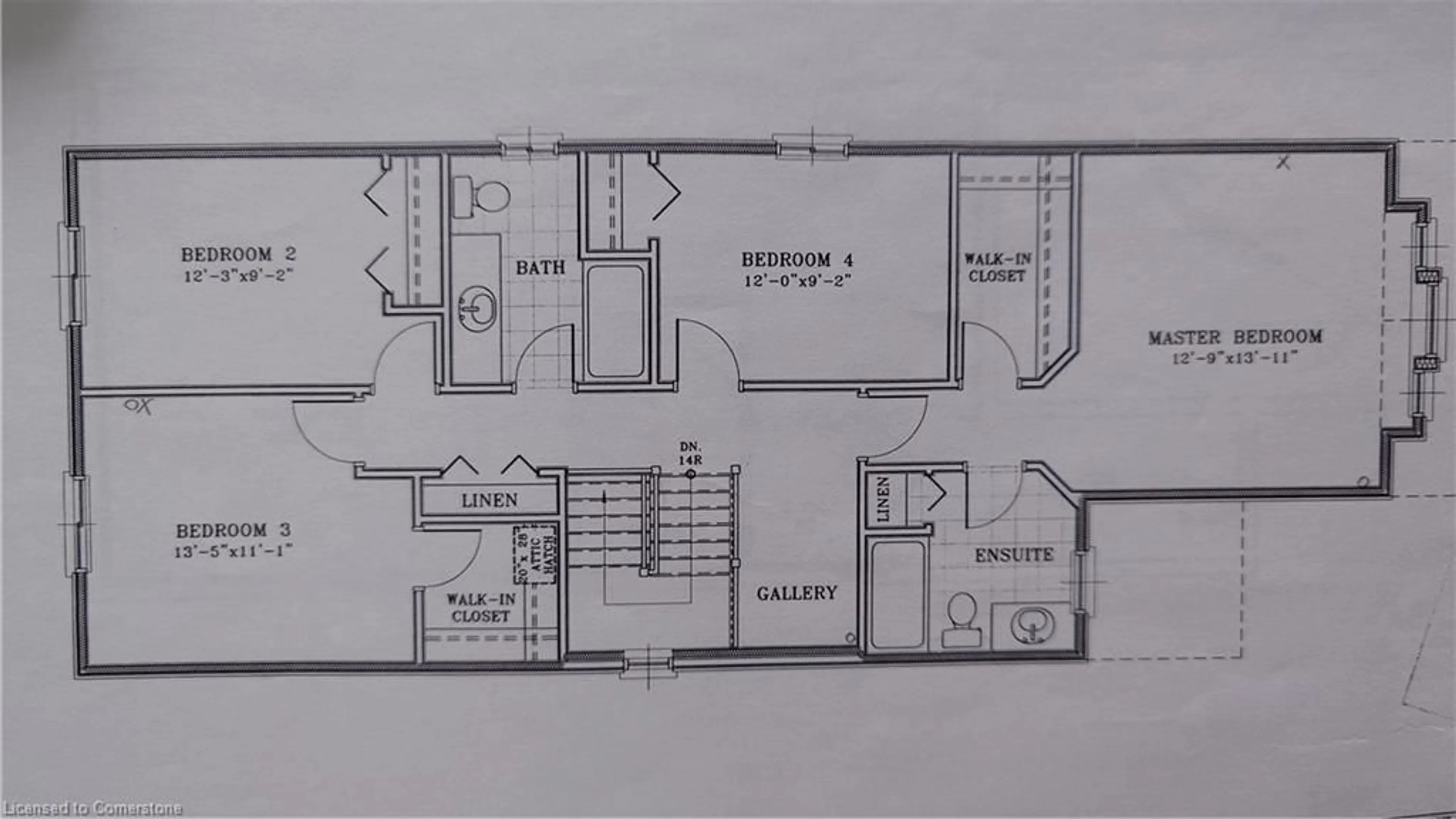 Floor plan for 136 Hay Cres, Cambridge Ontario N1P 1H7