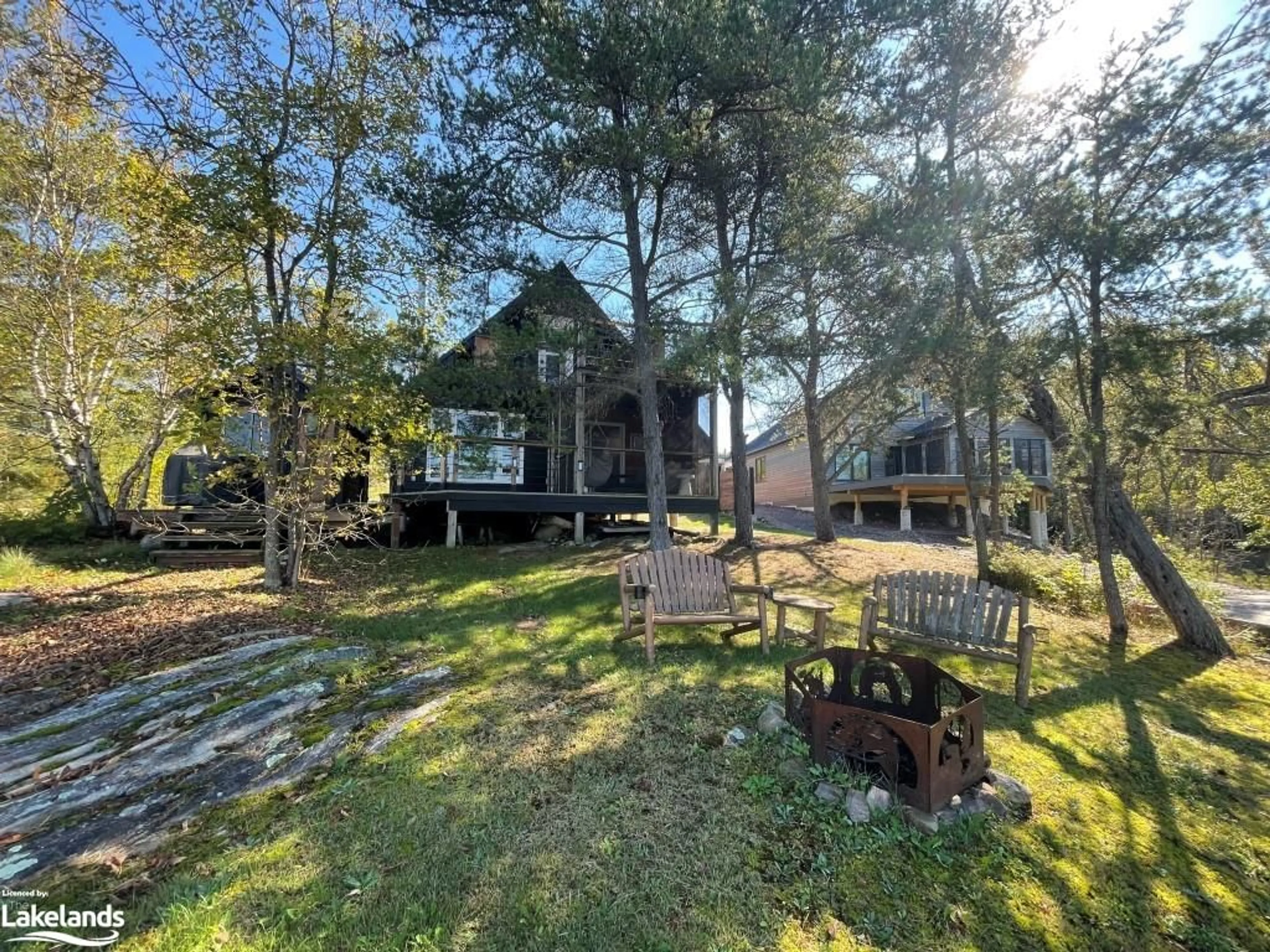 Frontside or backside of a home, cottage for 14 H Baker's Bay Rd, Bigwood Ontario P0M 1A0