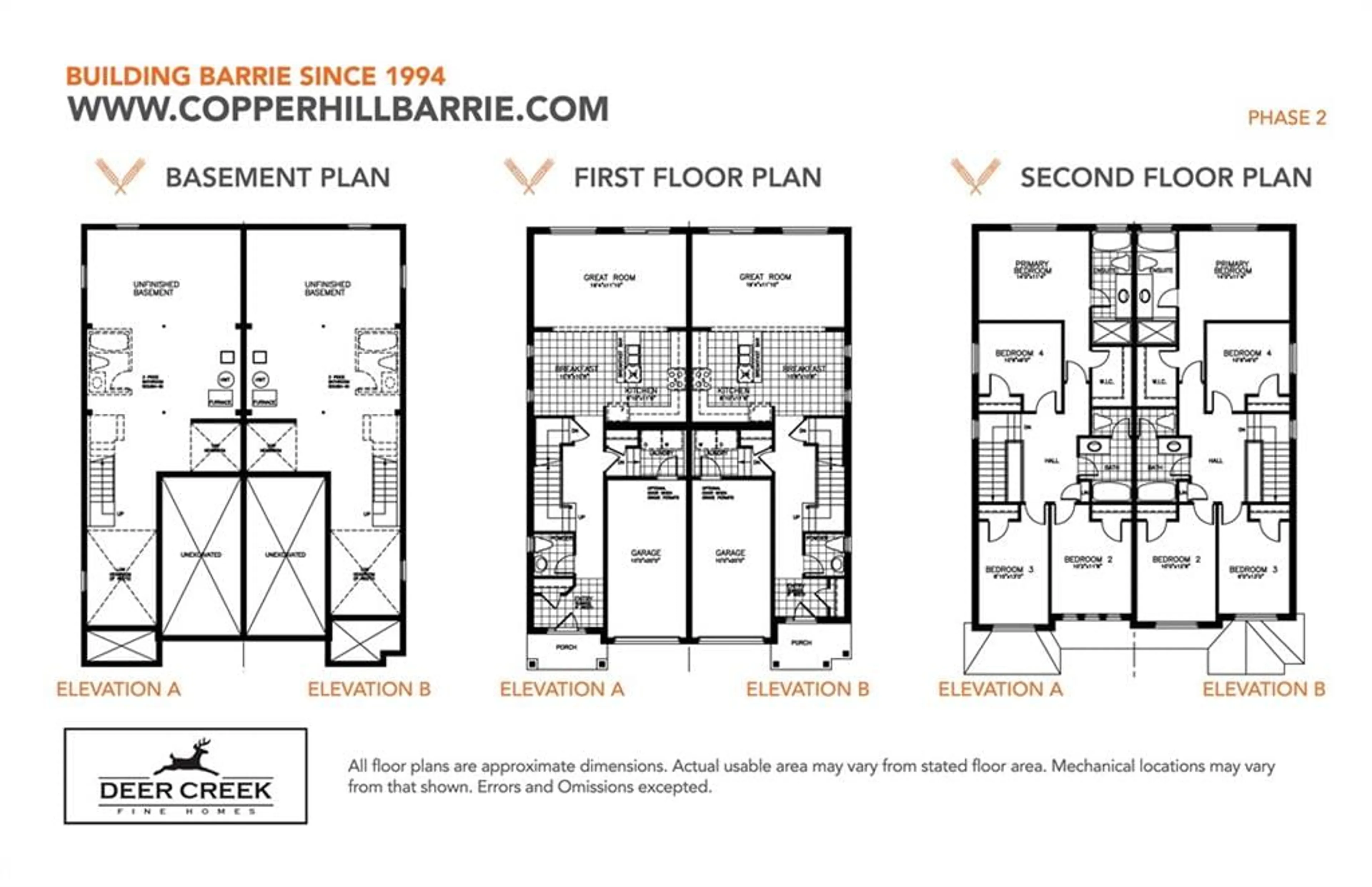 Floor plan for 54 Sagewood Ave, Barrie Ontario L9J 0K5