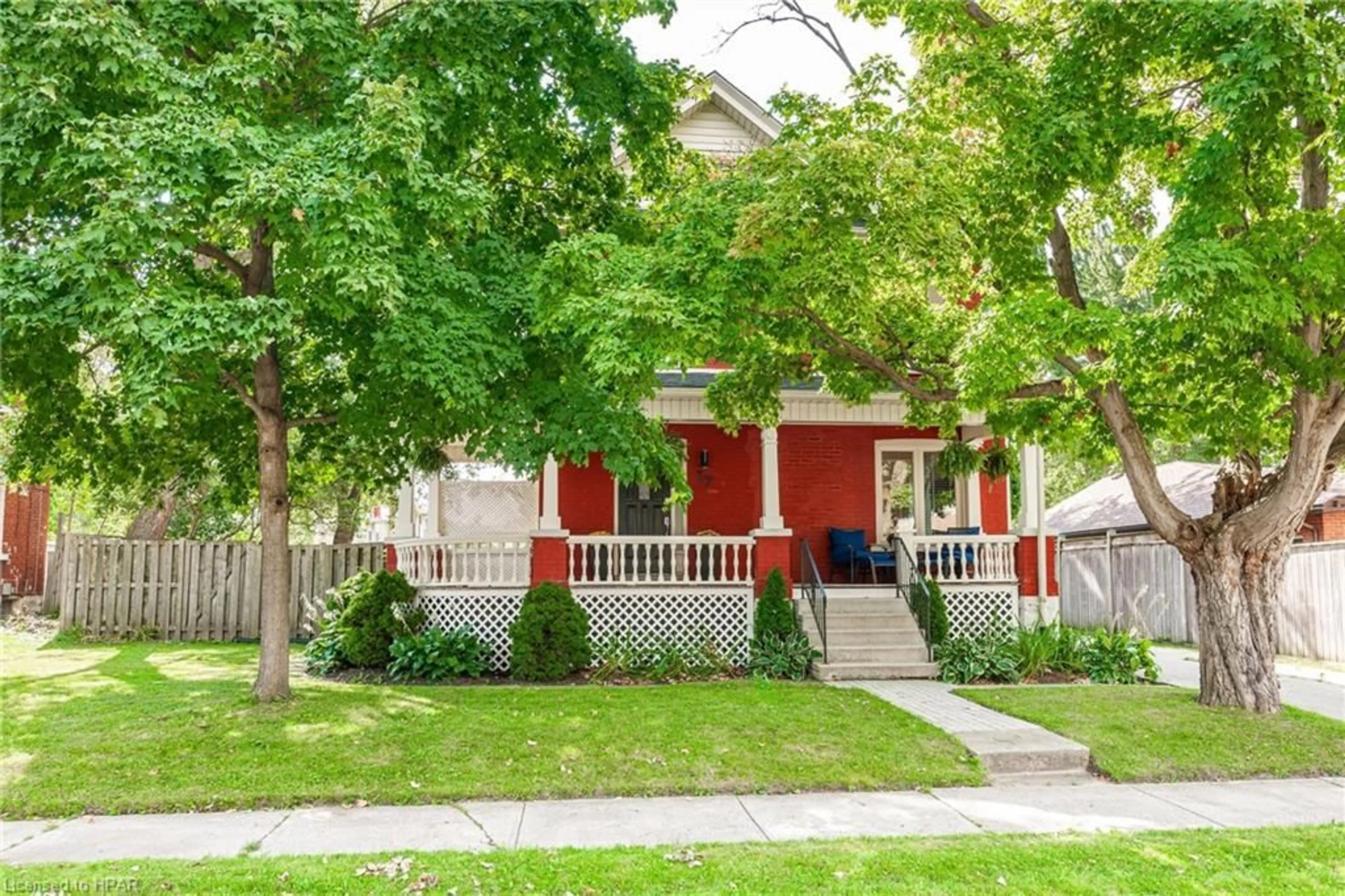 Frontside or backside of a home, the street view for 37 Player St, Stratford Ontario N5A 1V1