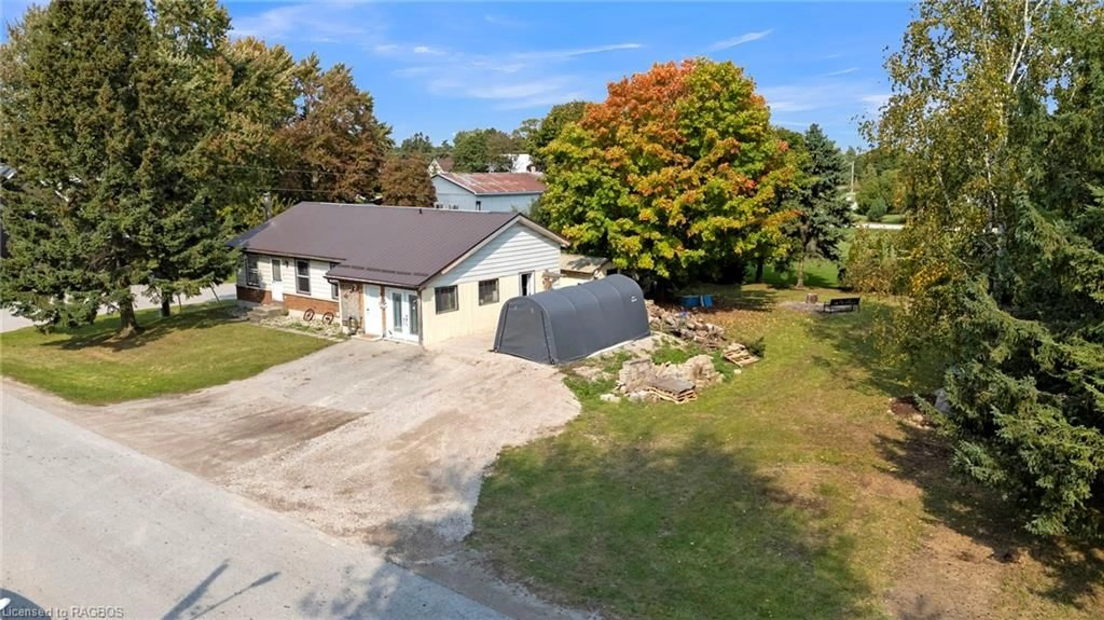 Frontside or backside of a home, cottage for 58 Albert St, Dungannon Ontario N0M 1R0