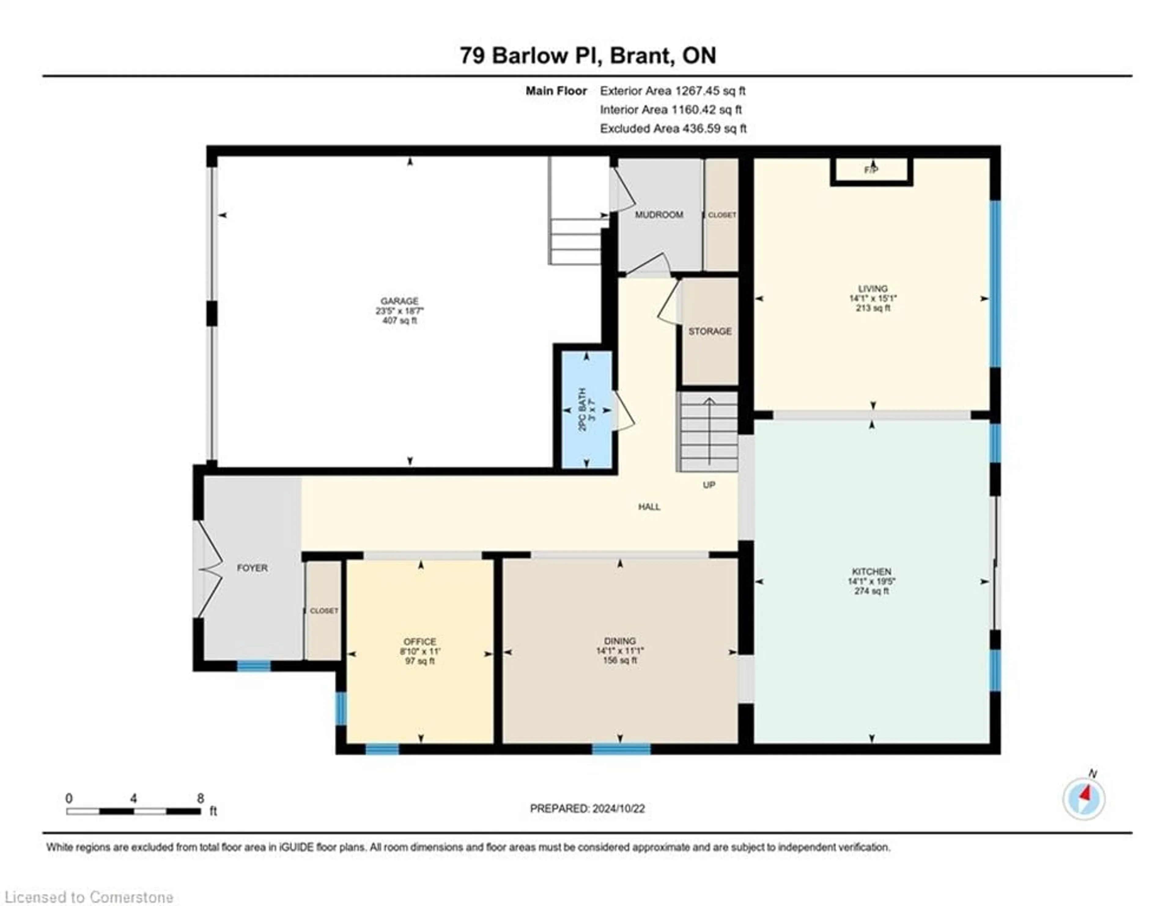 Floor plan for 79 Barlow Pl, Paris Ontario N3L 0H1