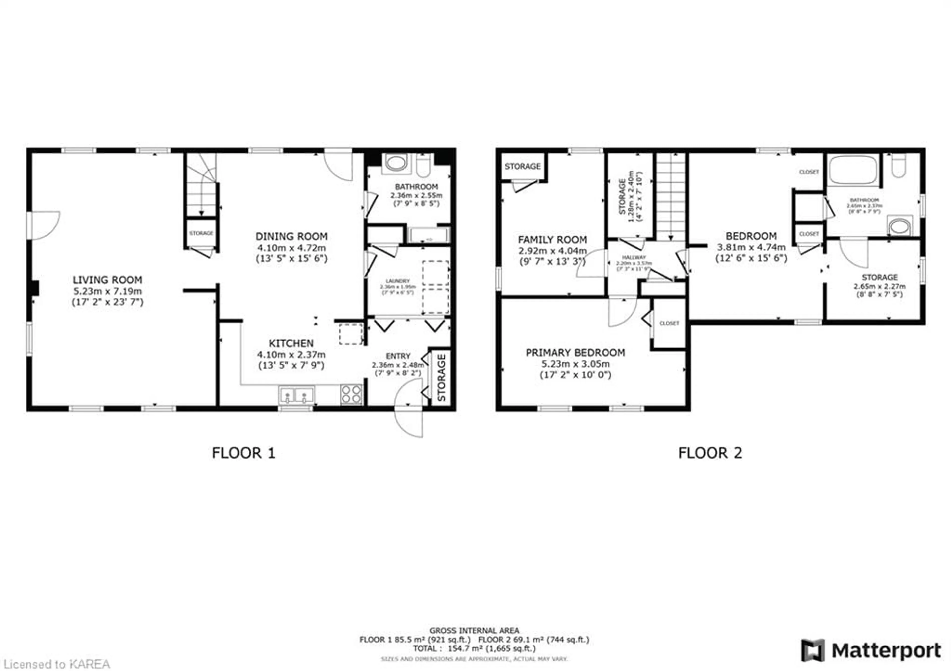 Floor plan for 660 7th Line Road, Wolfe Island Ontario K0H 2Y0