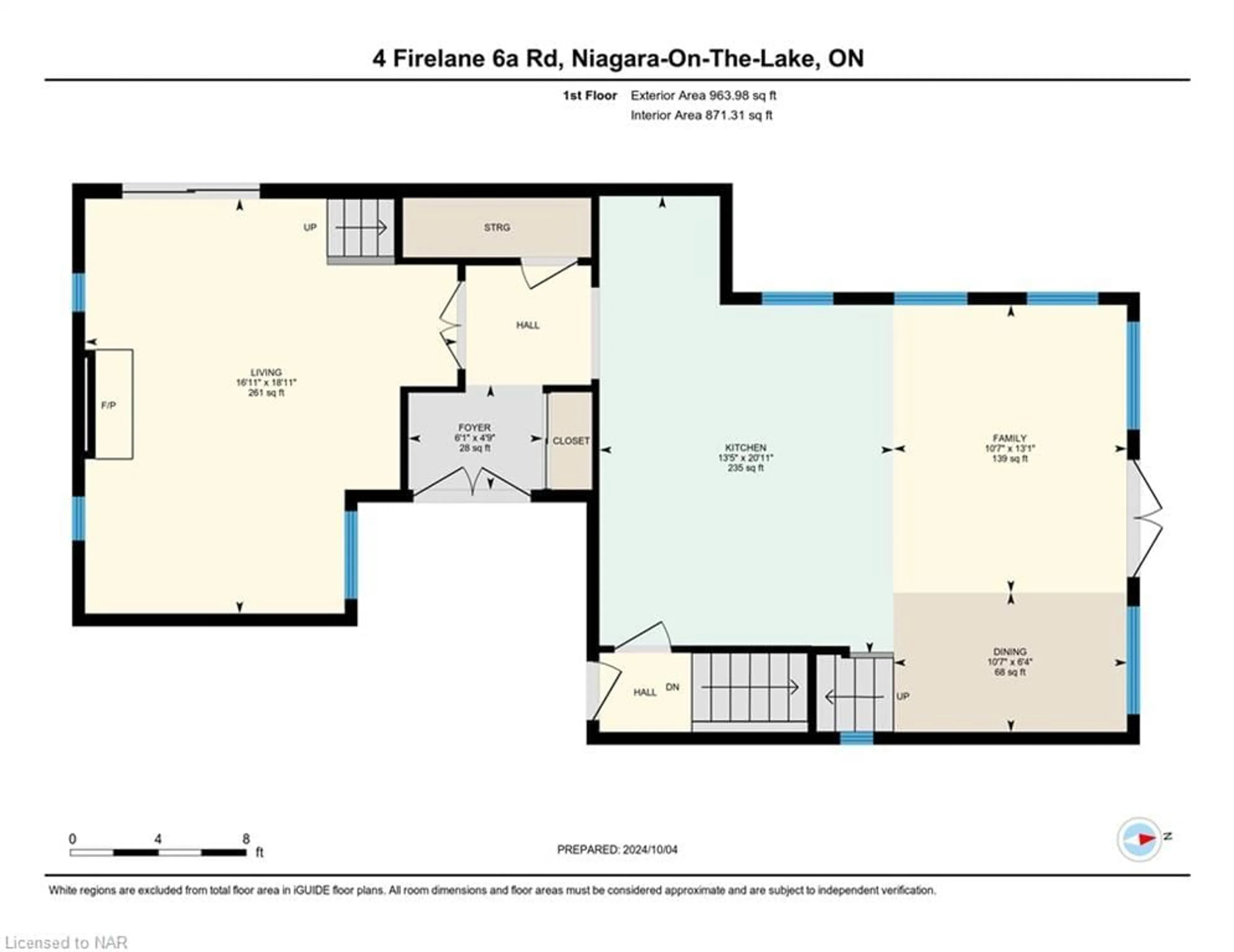 Floor plan for 4 Firelane 6a Rd, Niagara-on-the-Lake Ontario L0S 1J0