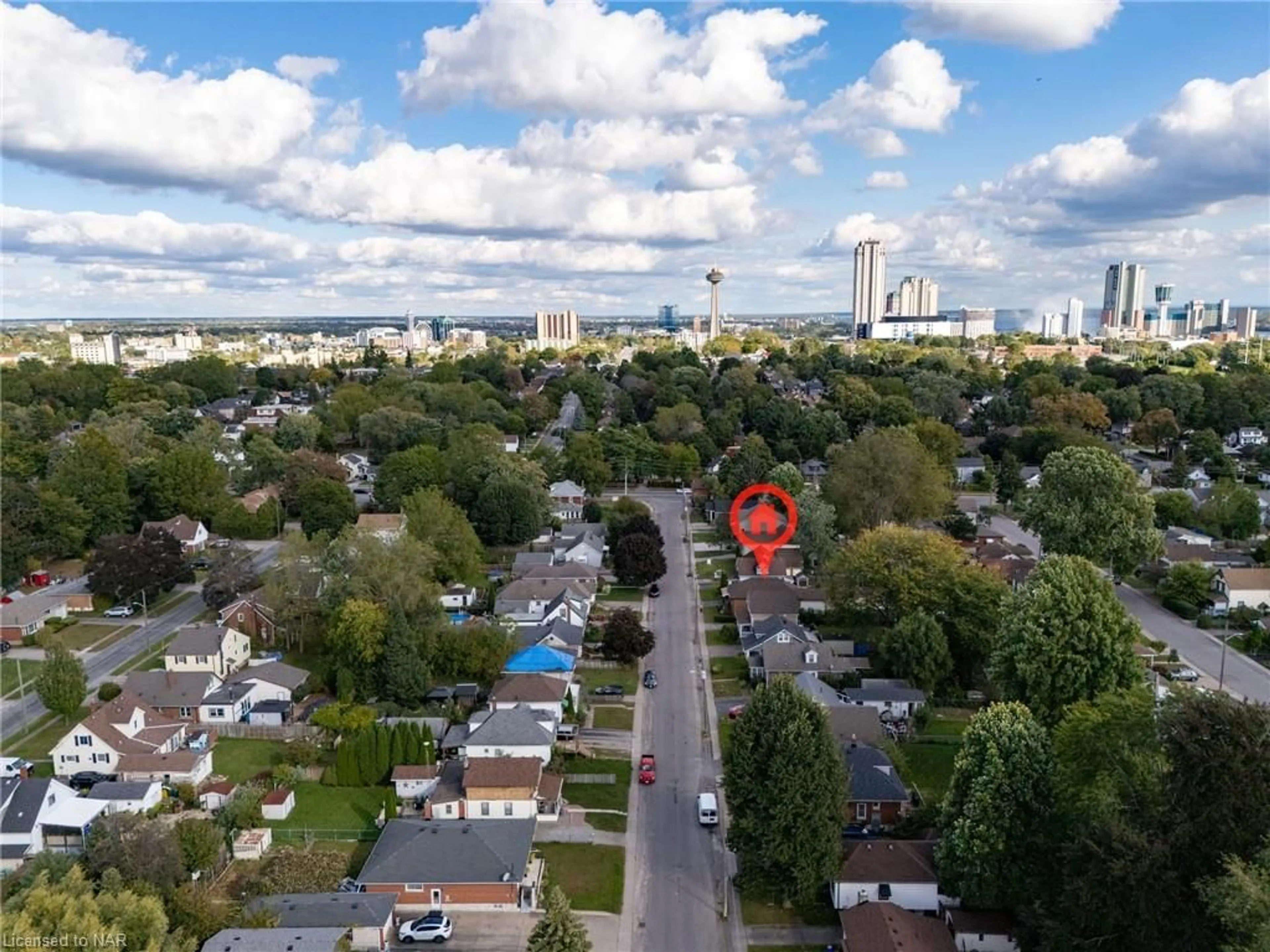 A pic from exterior of the house or condo, the street view for 6286 Culp St, Niagara Falls Ontario L2G 2C1