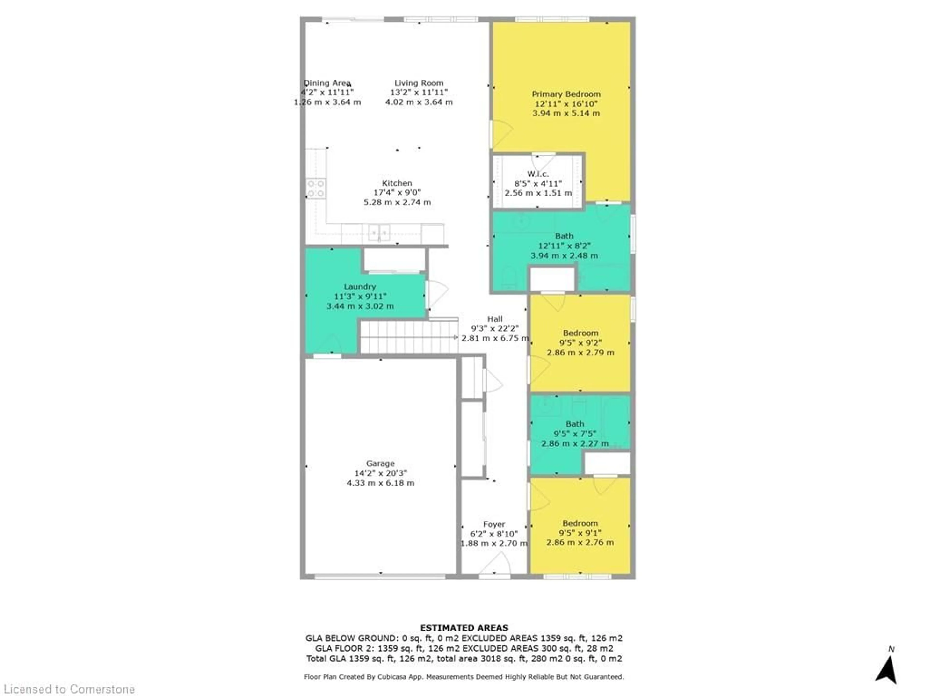 Floor plan for 8 Brookfield Lane, Simcoe Ontario N3Y 0E8