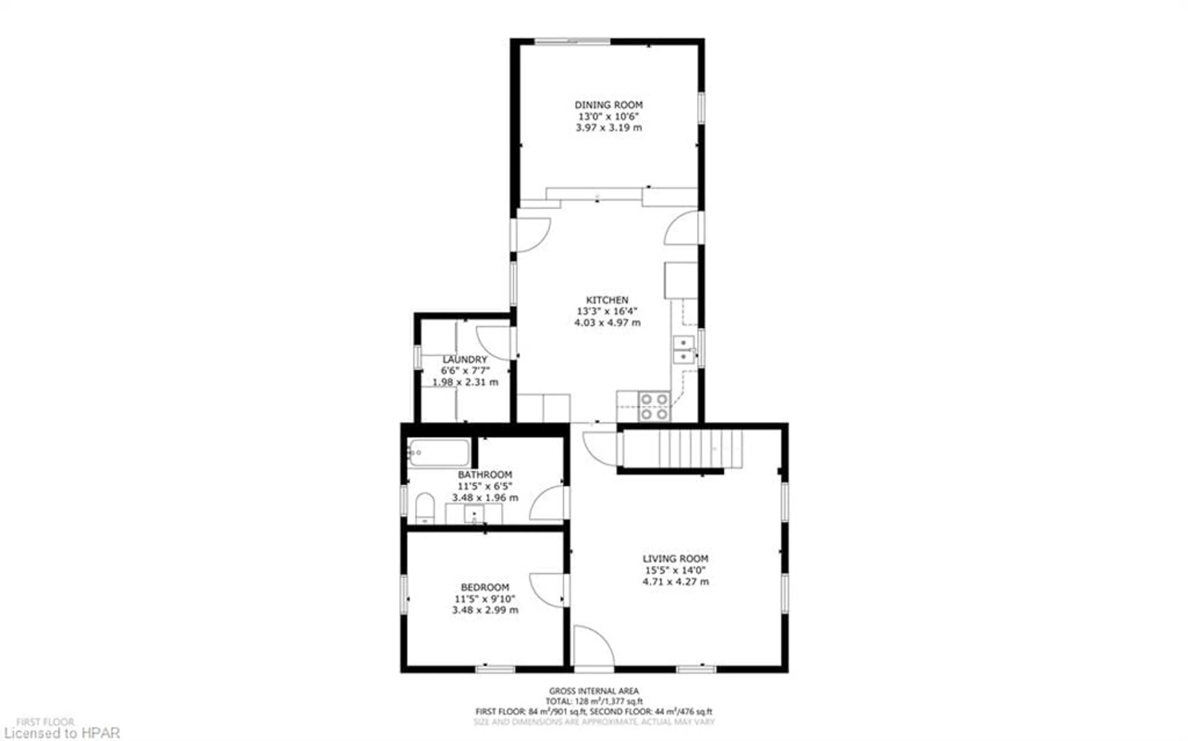 Floor plan for 145 Victoria Ave, Crediton Ontario N0M 1M0